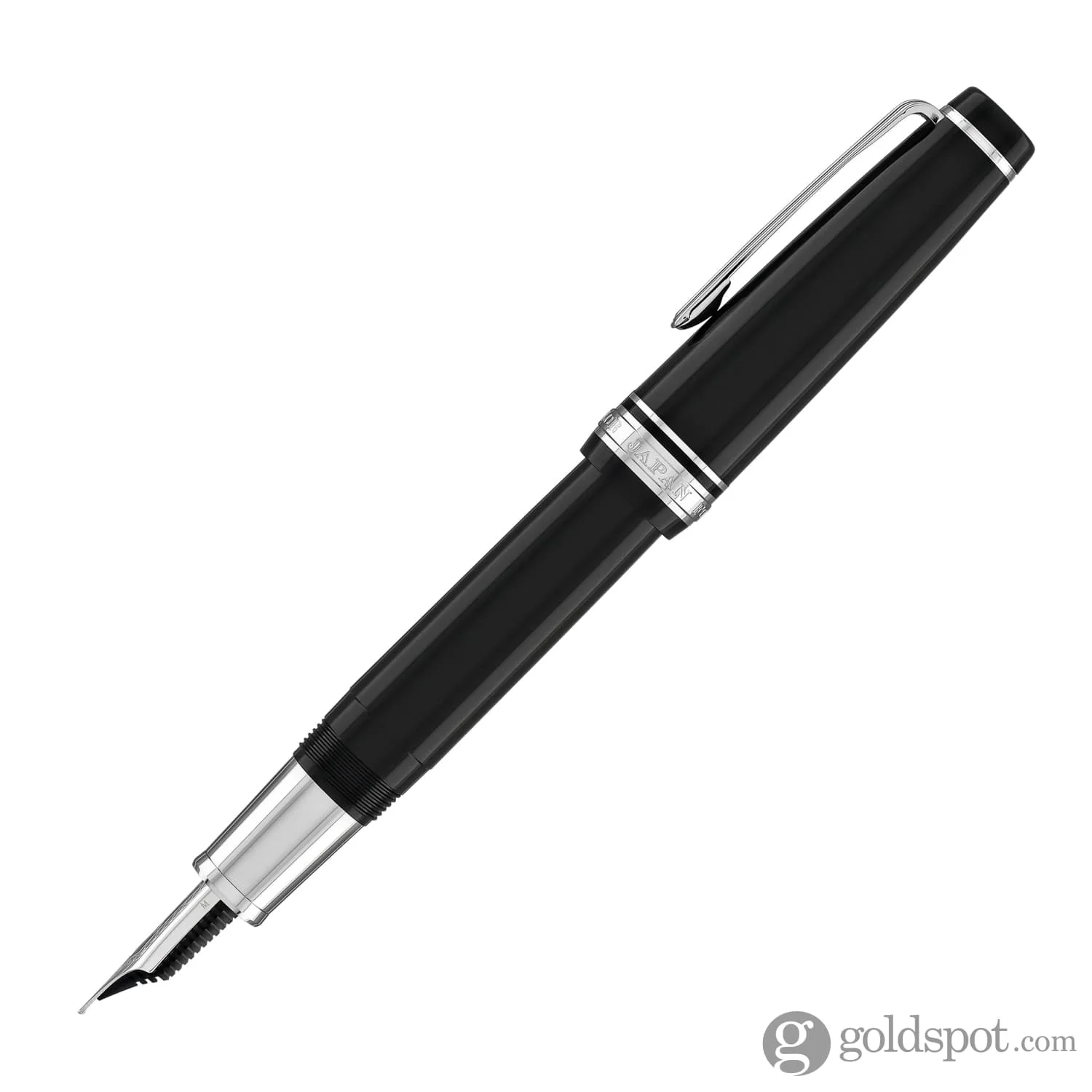 5884-sailor-pro-gear-regular-fountain-pen-in-ginza-silver-21kt-gold-3.webp Sailor Pro Gear Regular Fountain Pen in Ginza Silver - 21kt Gold