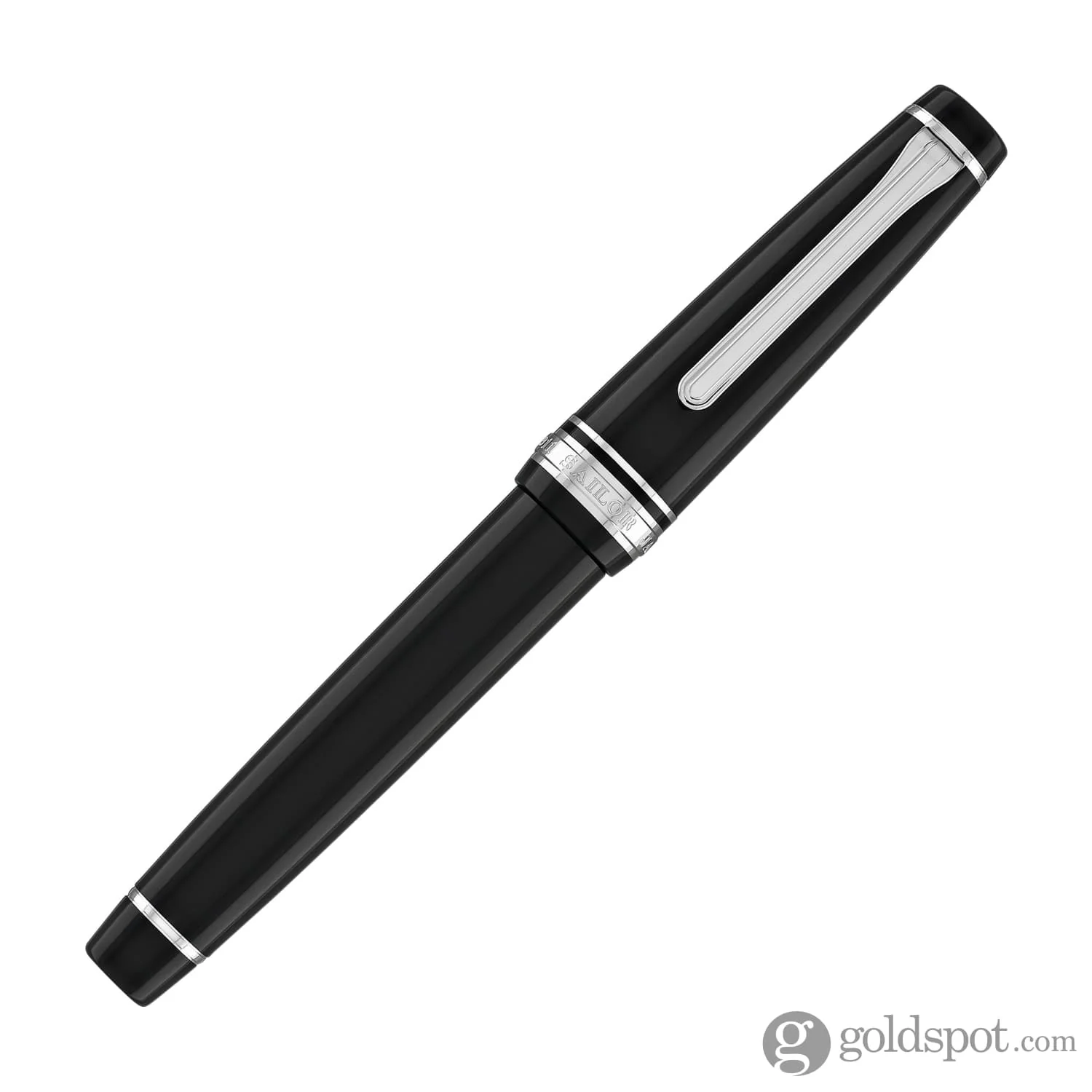 5884-sailor-pro-gear-regular-fountain-pen-in-ginza-silver-21kt-gold-4.webp Sailor Pro Gear Regular Fountain Pen in Ginza Silver - 21kt Gold