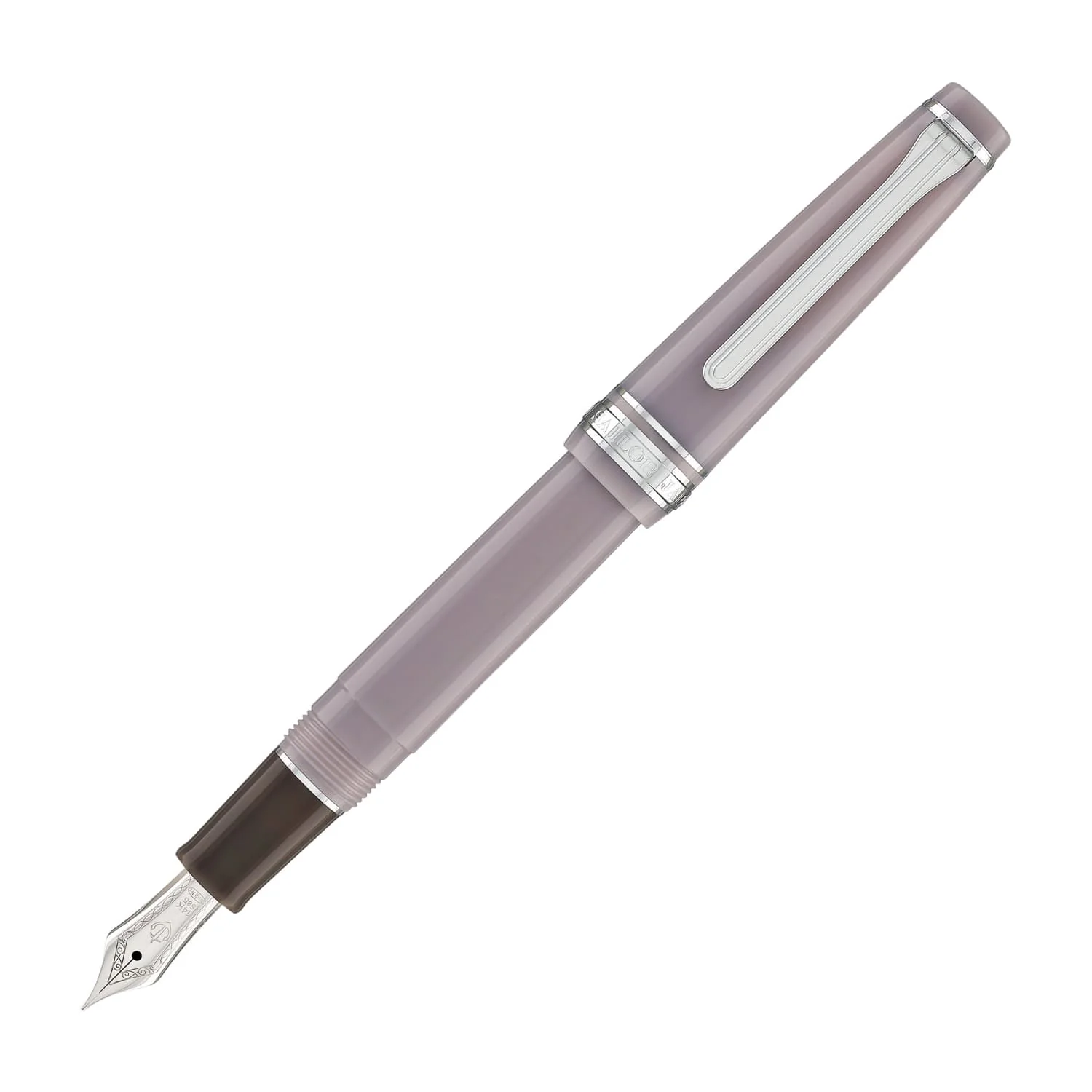 Sailor Pro Gear Slim Shikiori Sansui Fountain Pen in Autumn - Winter - "Kamoshika" with Rhodium Trim - Medium Fine Point