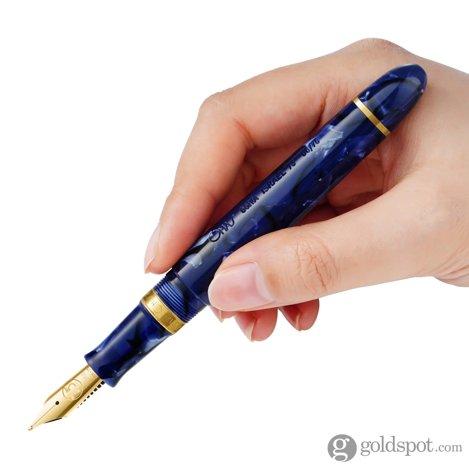 5899-omas-ogiva-israel-75th-anniversary-fountain-pen-18kt-gold-nib-10.webp Omas Ogiva Israel 75th Anniversary Fountain Pen - 18kt Gold Nib