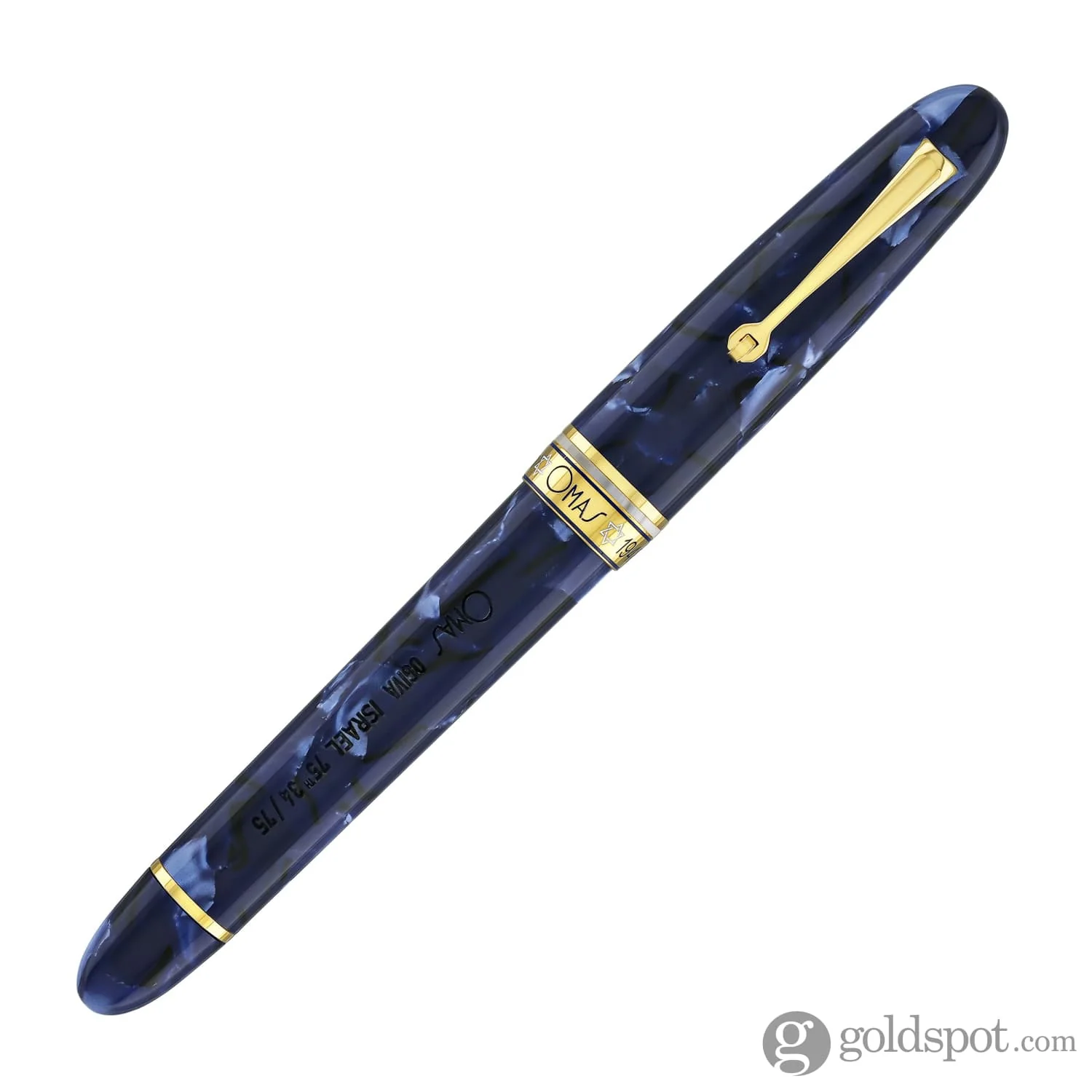 5899-omas-ogiva-israel-75th-anniversary-fountain-pen-18kt-gold-nib-4.webp Omas Ogiva Israel 75th Anniversary Fountain Pen - 18kt Gold Nib