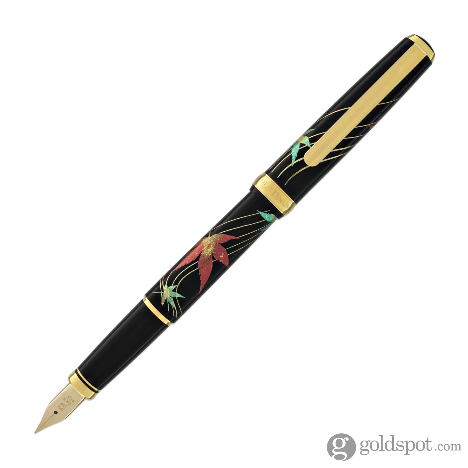 5903-platinum-classic-maki-e-fountain-pen-in-autumn-leaves-18k-gold-13.webp Platinum Classic Maki-e Fountain Pen in Autumn Leaves - 18K Gold