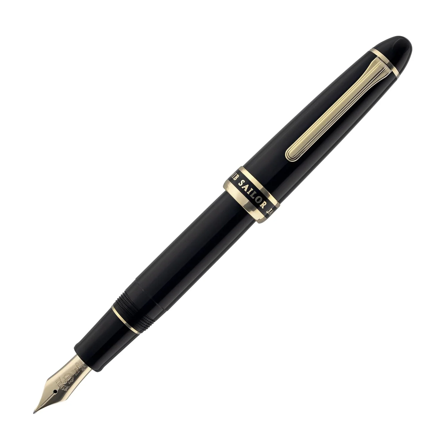 5906-sailor-bespoke-1911-large-fountain-pen-in-naginata-togi-specialty-nib-with-gold-trim-1.webp Sailor Bespoke 1911 Large Fountain Pen in Naginata Togi - Specialty Nib with Gold Trim