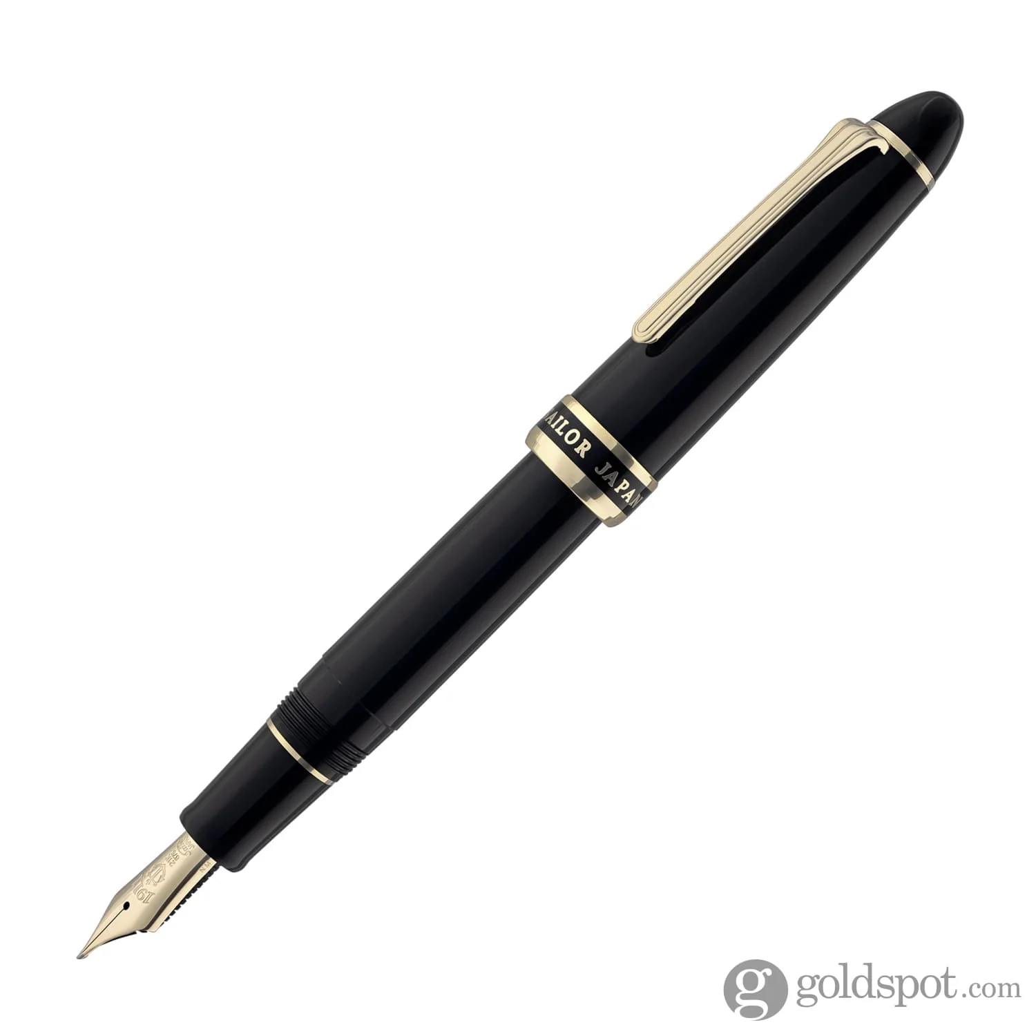 5906-sailor-bespoke-1911-large-fountain-pen-in-naginata-togi-specialty-nib-with-gold-trim-2.webp Sailor Bespoke 1911 Large Fountain Pen in Naginata Togi - Specialty Nib with Gold Trim
