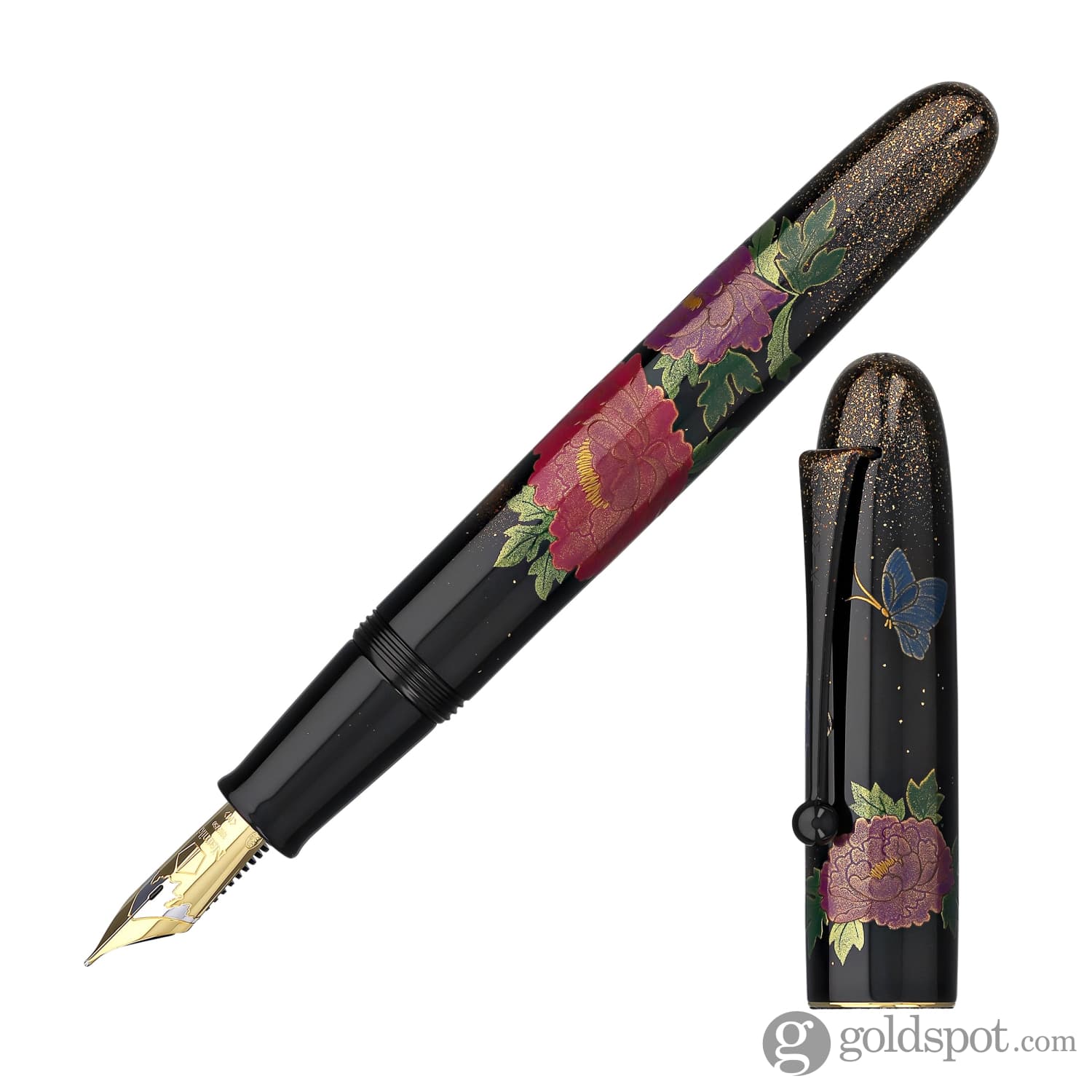5910-namiki-yukari-royale-fountain-pen-in-peony-18k-gold-2.jpg Namiki Yukari Royale Fountain Pen in Peony - 18K Gold