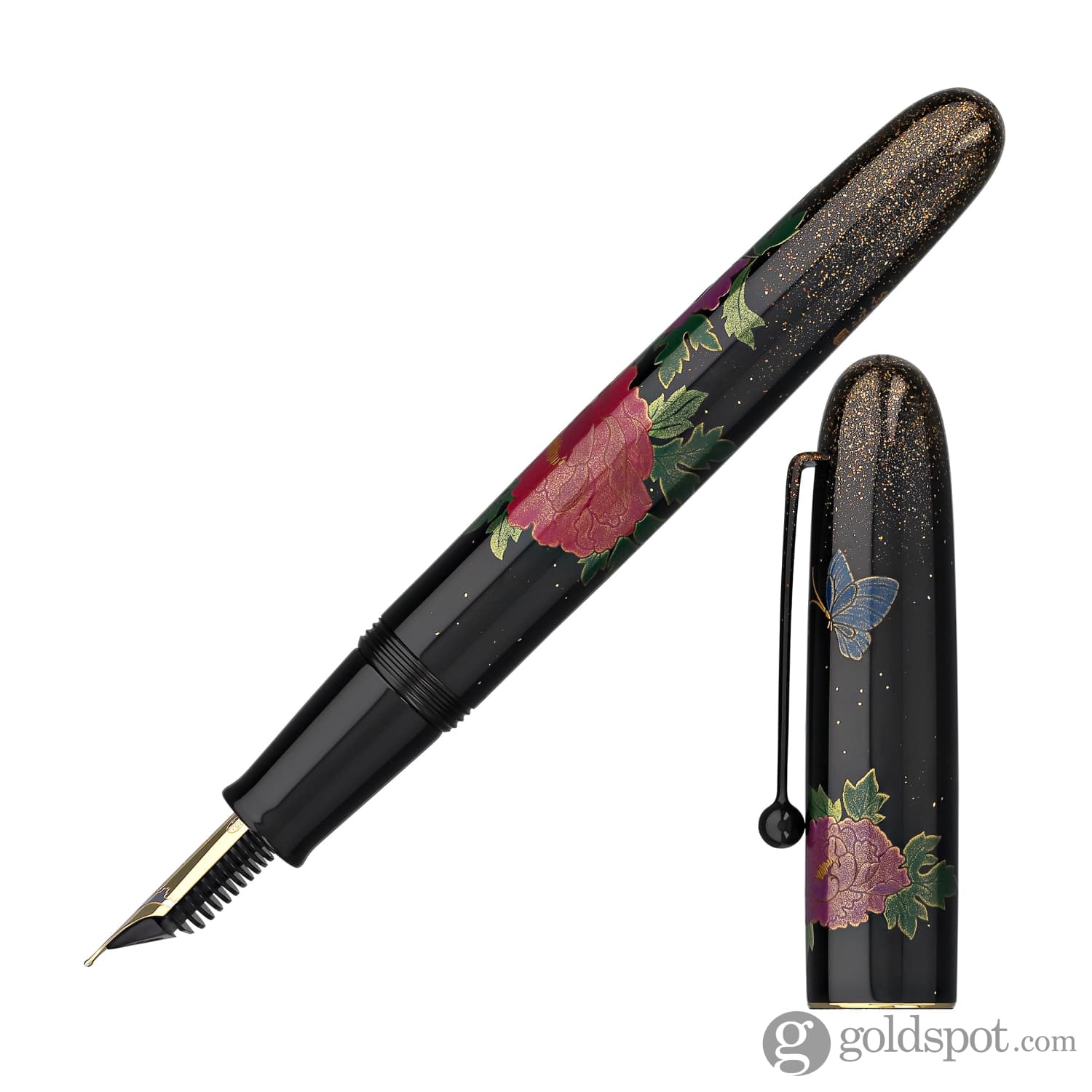 5910-namiki-yukari-royale-fountain-pen-in-peony-18k-gold-3.jpg Namiki Yukari Royale Fountain Pen in Peony - 18K Gold