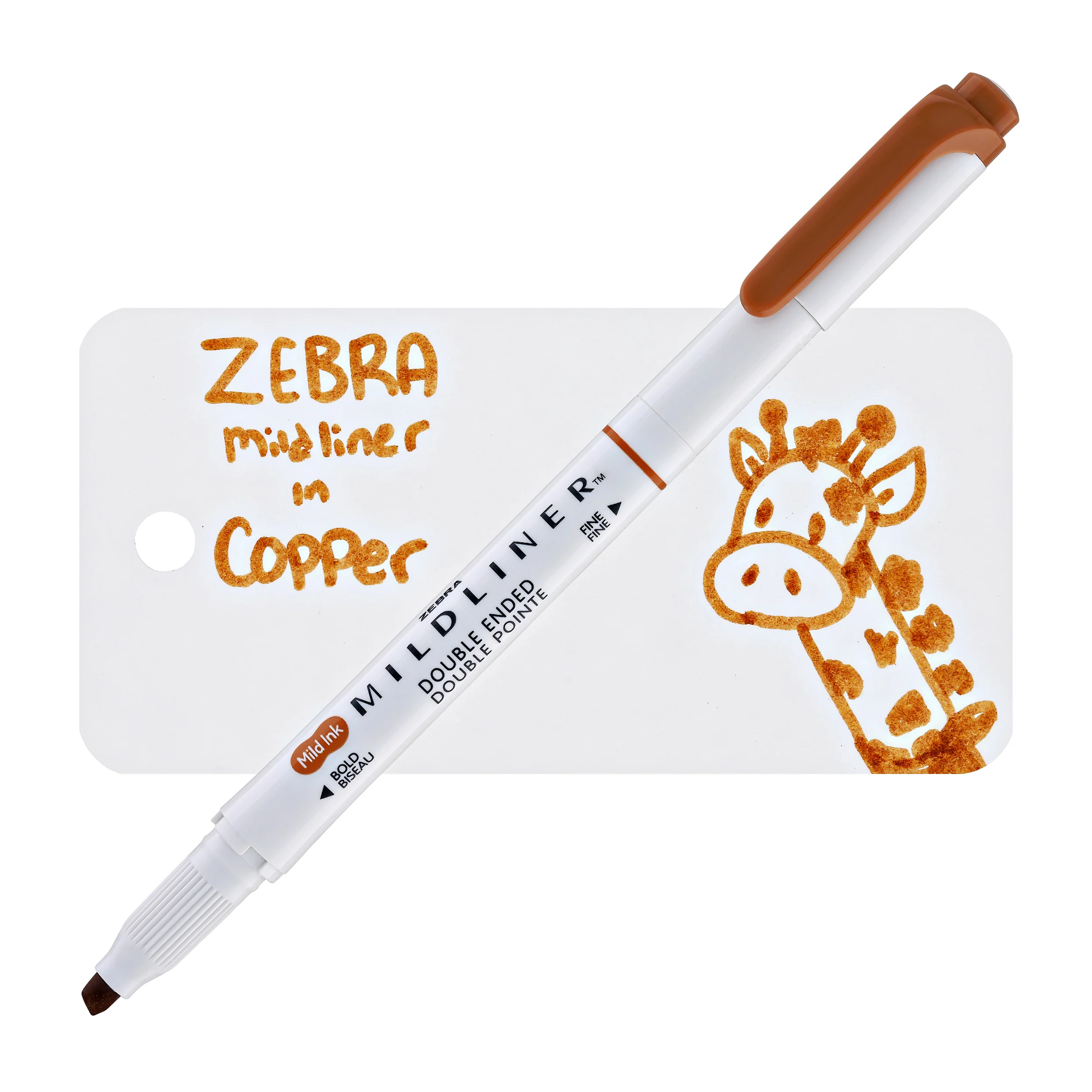 592-zebra-mildliner-dual-tip-highlighter-in-copper-1.webp Zebra Mildliner Dual-Tip Highlighter in Copper