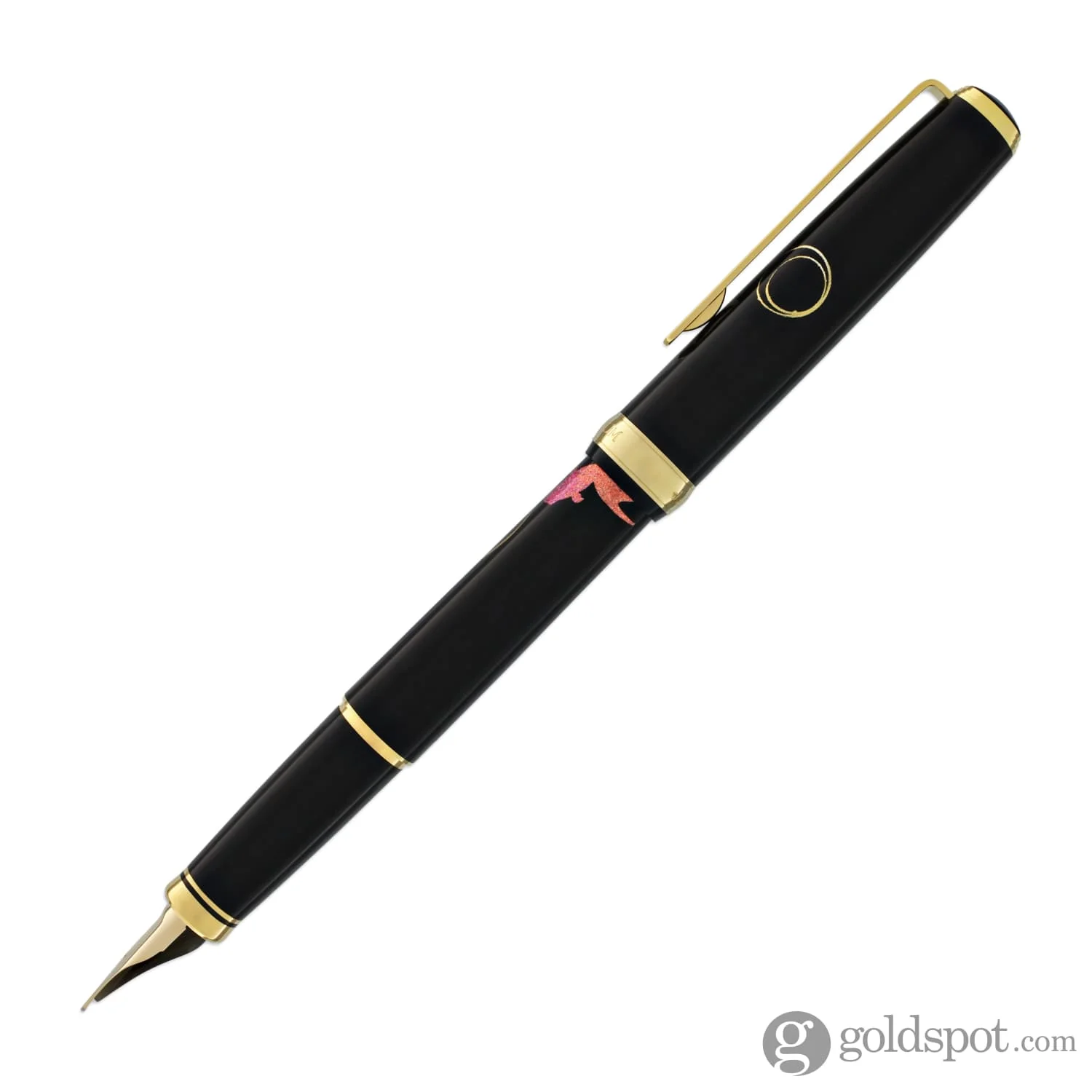 Platinum Classic Maki-e Fountain Pen in Gold Fish Design - 18K Gold