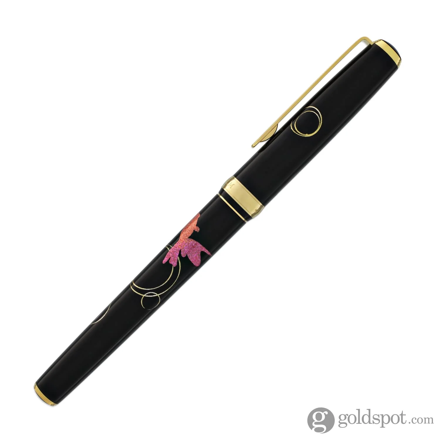 Platinum Classic Maki-e Fountain Pen in Gold Fish Design - 18K Gold