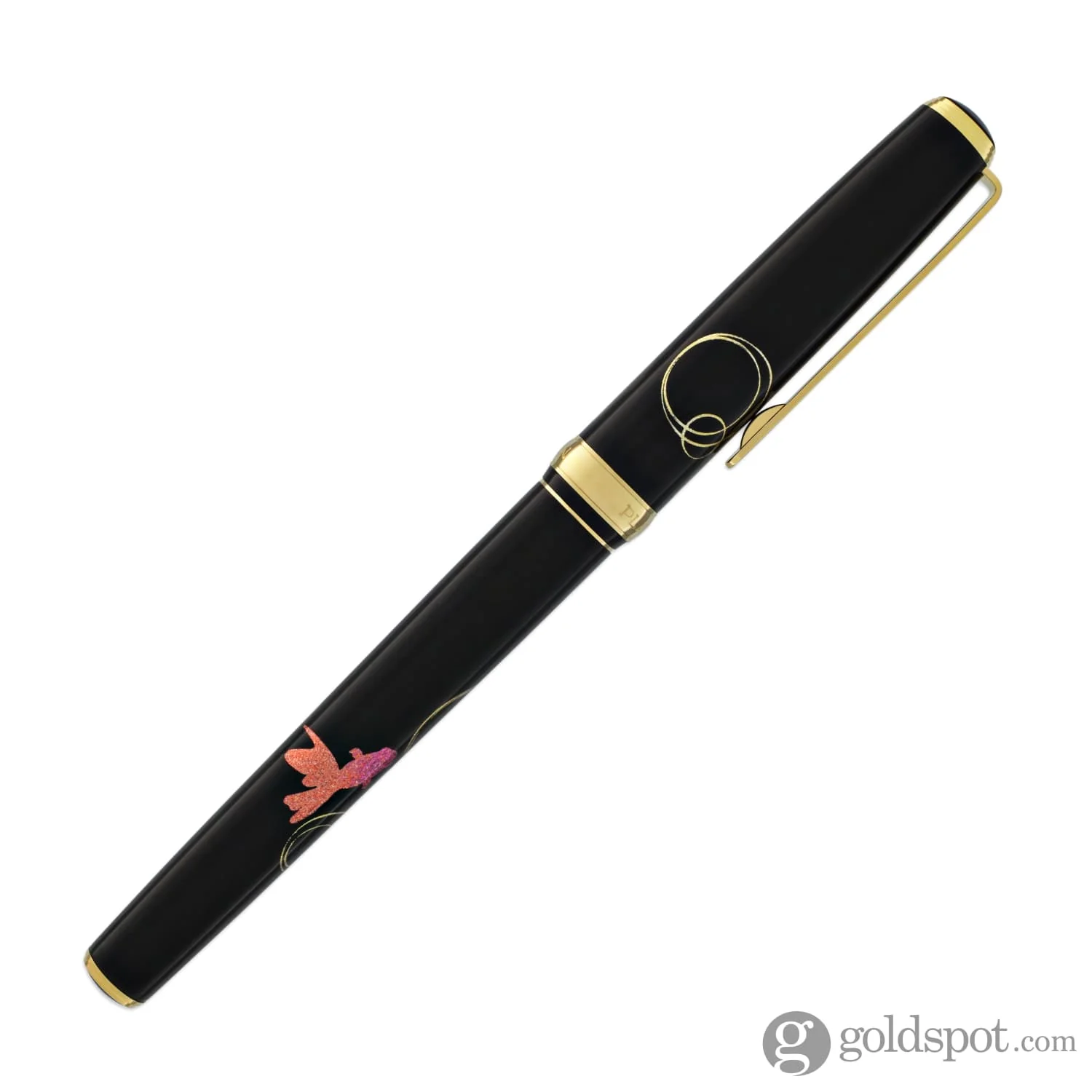 Platinum Classic Maki-e Fountain Pen in Gold Fish Design - 18K Gold