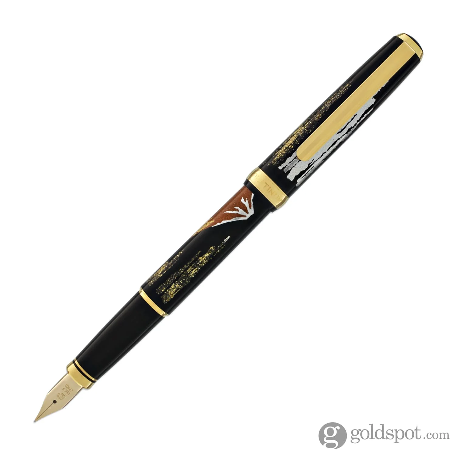 5966-platinum-classic-maki-e-fountain-pen-with-mt.-fuji-design-18k-gold-12.webp Platinum Classic Maki-e Fountain Pen with Mt. Fuji Design - 18K Gold