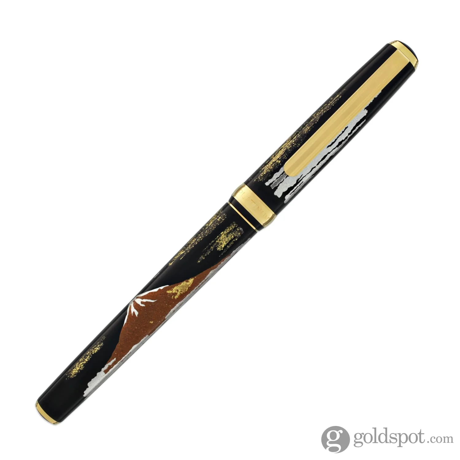 5966-platinum-classic-maki-e-fountain-pen-with-mt.-fuji-design-18k-gold-4.webp Platinum Classic Maki-e Fountain Pen with Mt. Fuji Design - 18K Gold