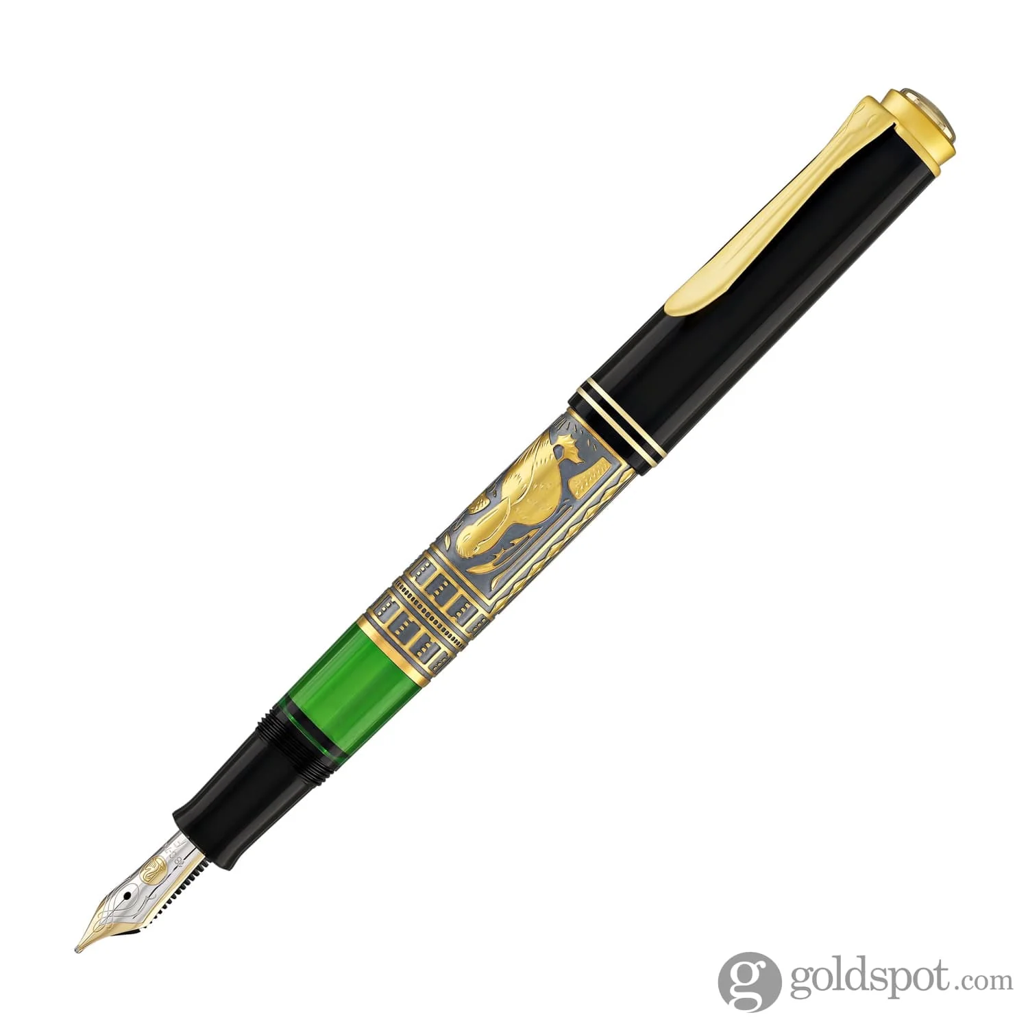 5969-pelikan-toledo-m700-fountain-pen-in-black-gold-special-edition-fine-point-2.webp Pelikan Toledo M700 Fountain Pen in Black & Gold Special Edition - Fine Point