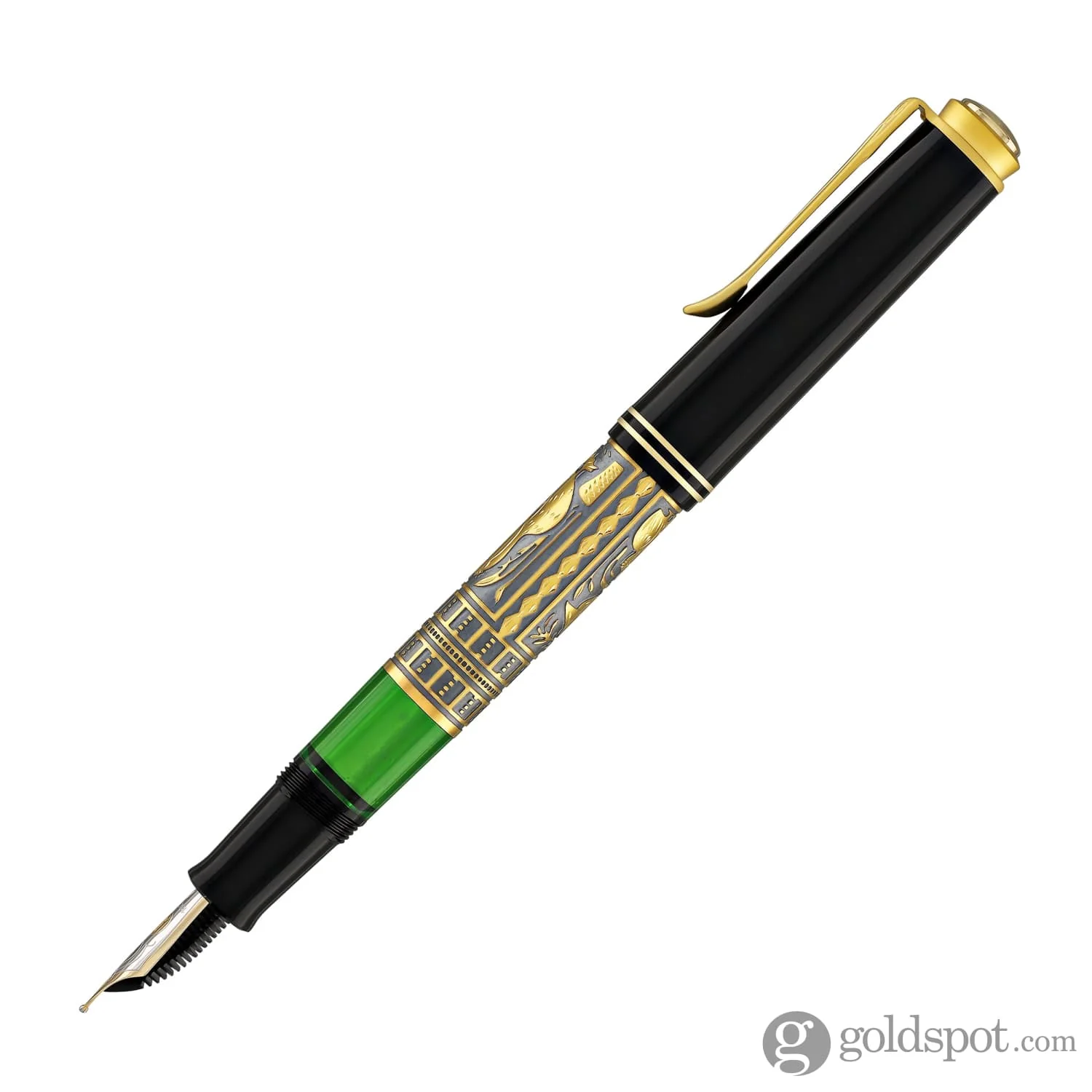 5969-pelikan-toledo-m700-fountain-pen-in-black-gold-special-edition-fine-point-3.webp Pelikan Toledo M700 Fountain Pen in Black & Gold Special Edition - Fine Point