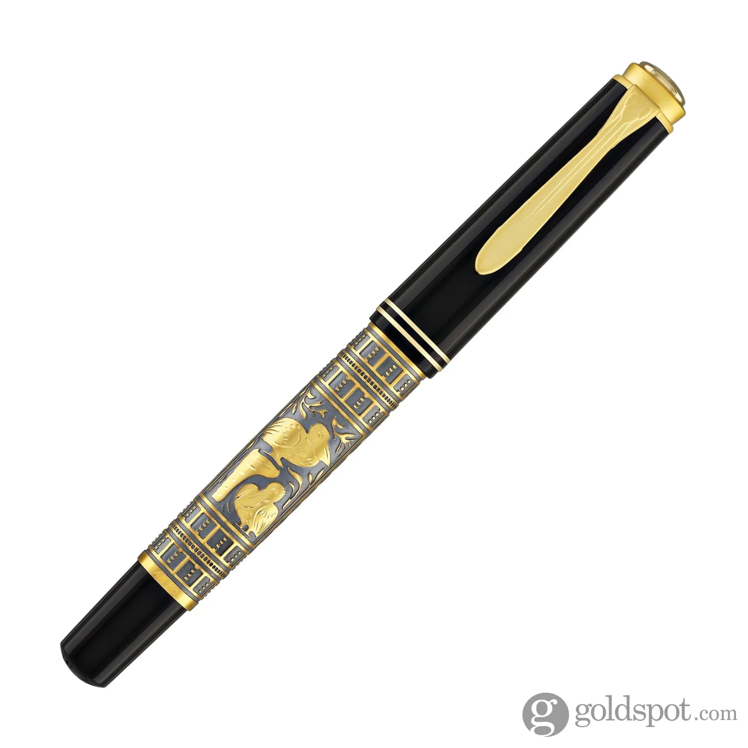 5969-pelikan-toledo-m700-fountain-pen-in-black-gold-special-edition-fine-point-4.webp Pelikan Toledo M700 Fountain Pen in Black & Gold Special Edition - Fine Point