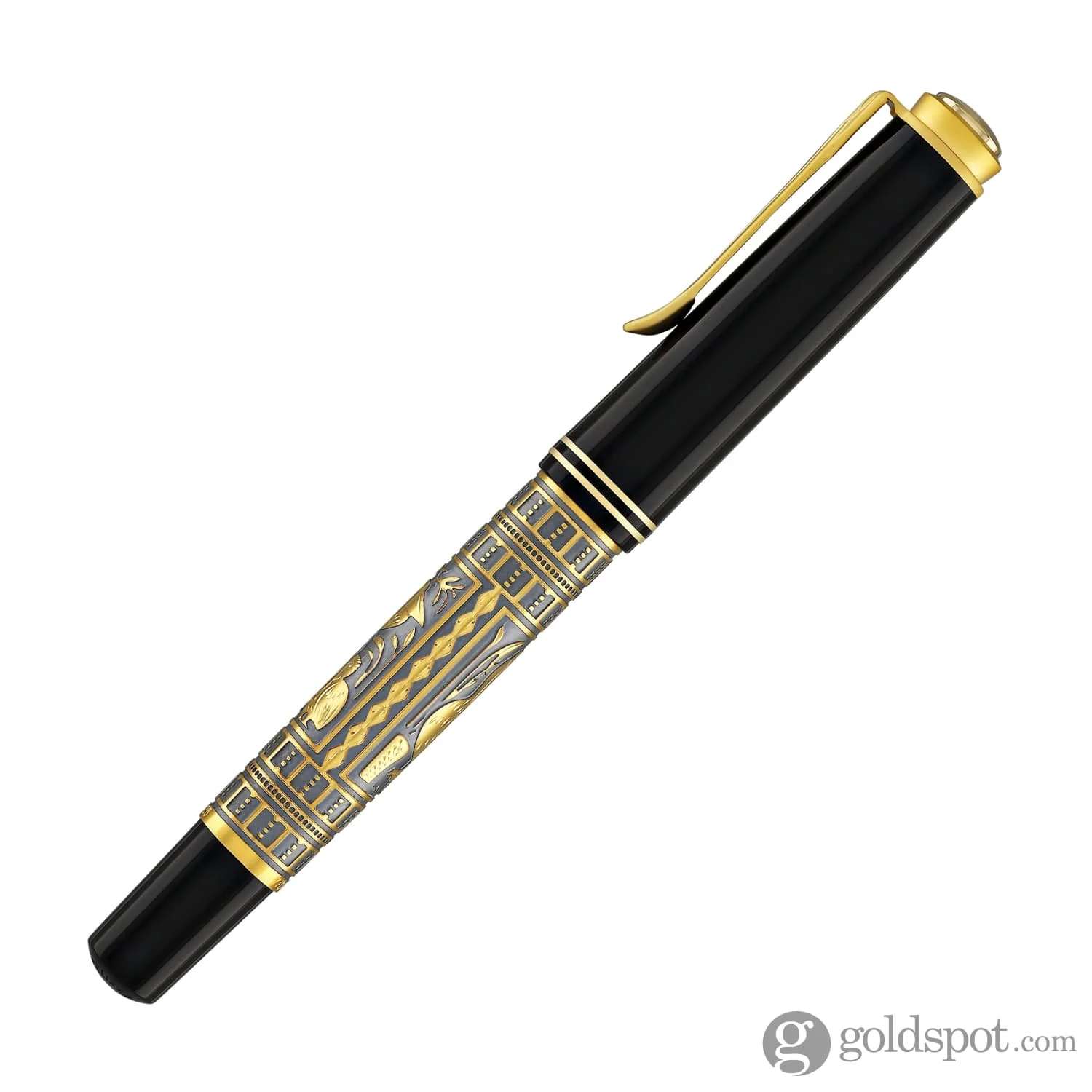 5969-pelikan-toledo-m700-fountain-pen-in-black-gold-special-edition-fine-point-5.webp Pelikan Toledo M700 Fountain Pen in Black & Gold Special Edition - Fine Point