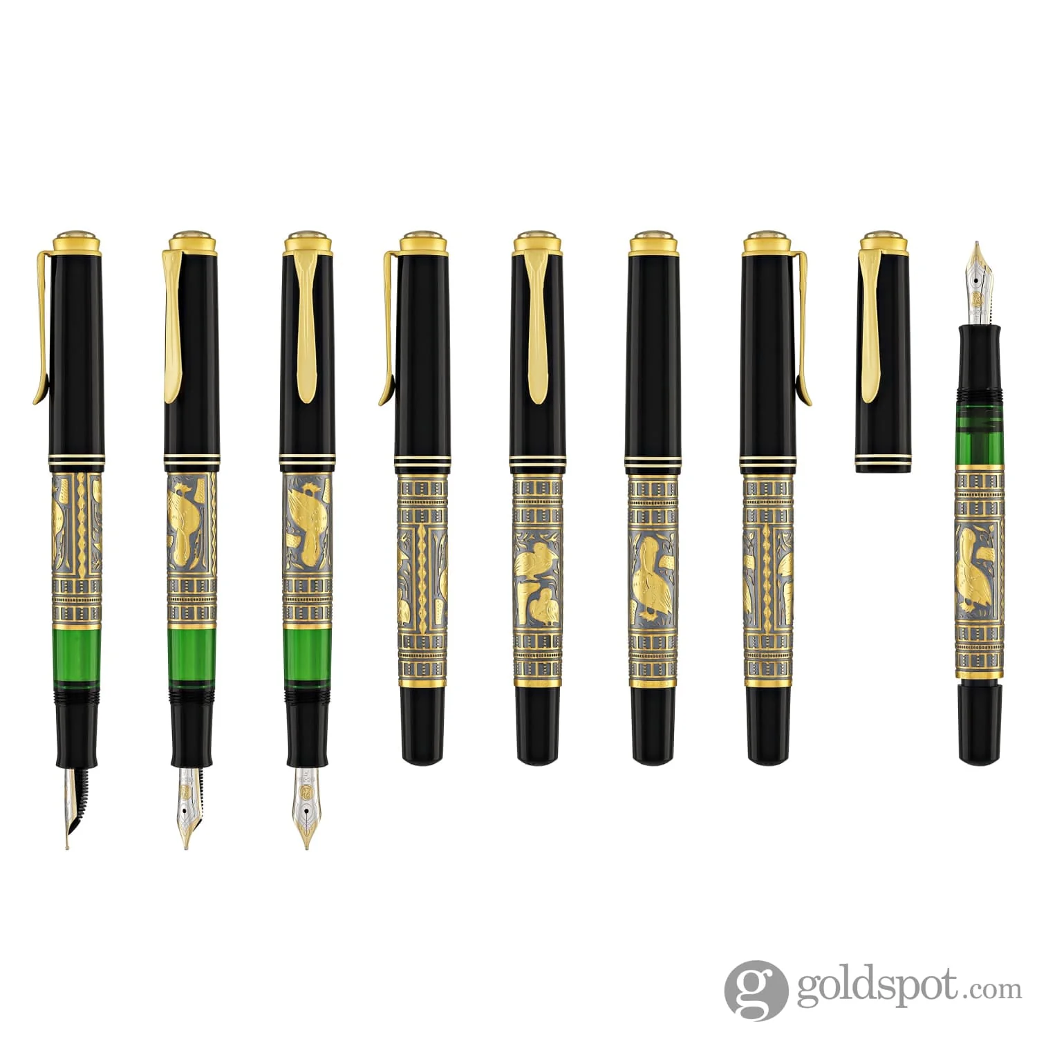 5969-pelikan-toledo-m700-fountain-pen-in-black-gold-special-edition-fine-point-8.webp Pelikan Toledo M700 Fountain Pen in Black & Gold Special Edition - Fine Point
