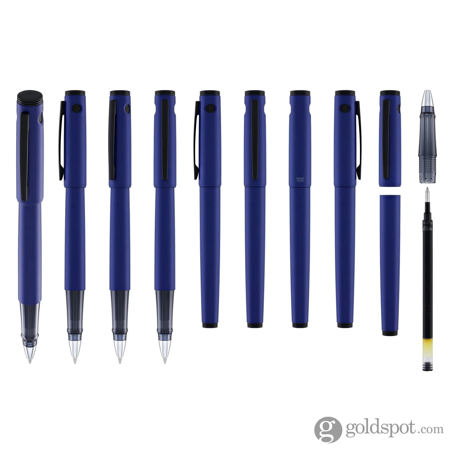 597-pilot-explorer-g2-gel-rollerball-pen-in-navy-matte-9.webp Pilot Explorer G2 Gel Rollerball Pen in Navy Matte