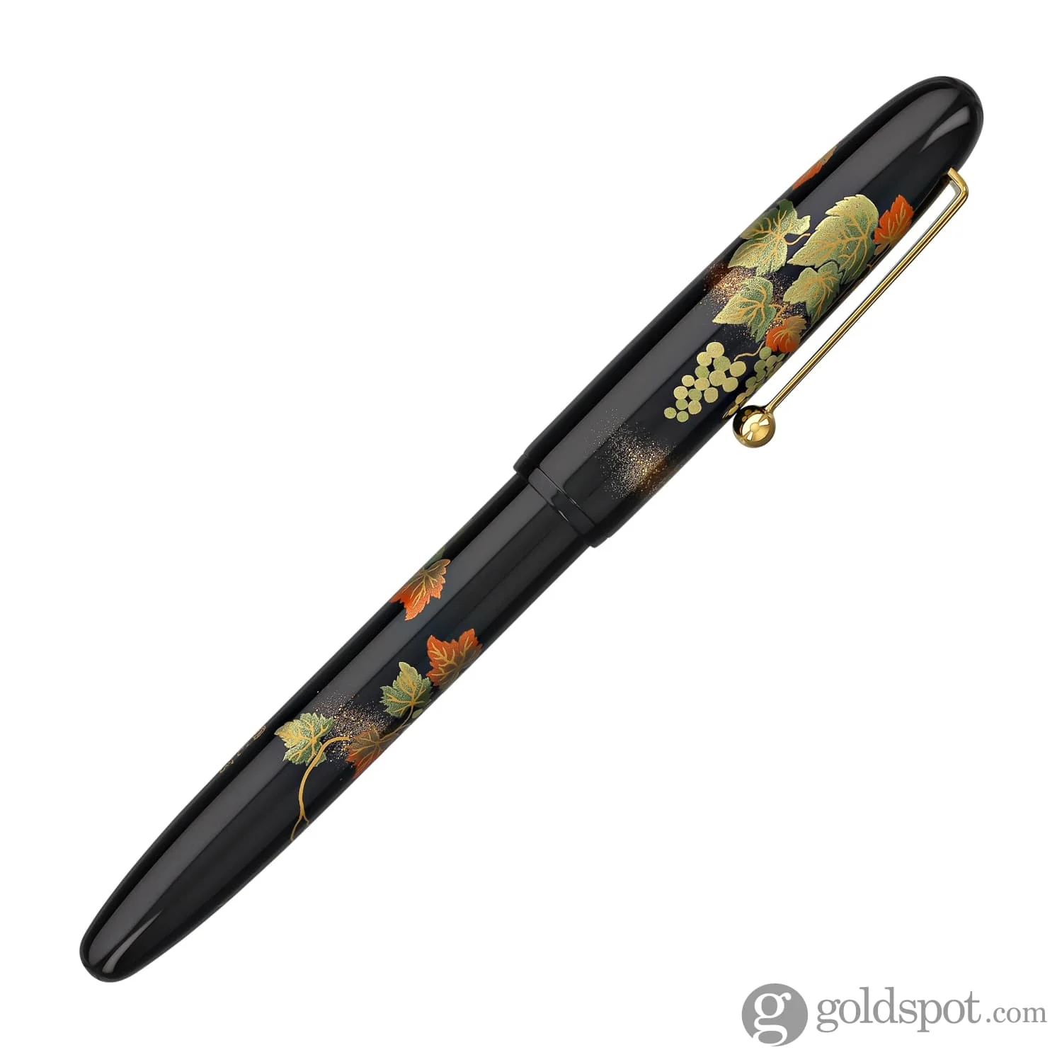 5970-namiki-yukari-fountain-pen-in-grapevine-18k-gold-medium-point-6.webp Namiki Yukari Fountain Pen in Grapevine - 18K Gold Medium Point