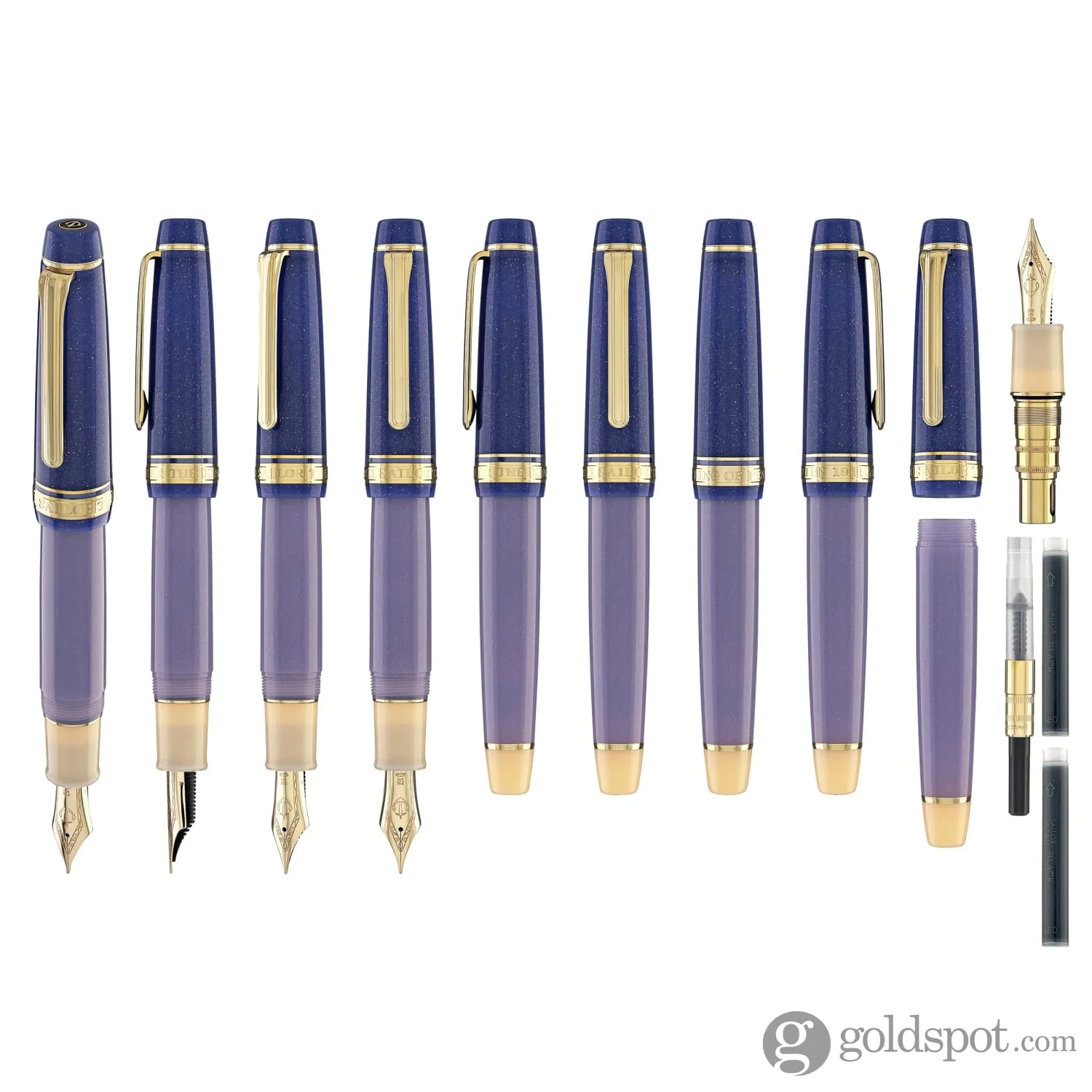 5980-sailor-pro-gear-king-of-pens-fountain-pen-in-dreamy-hour-21k-gold-9.webp Sailor Pro Gear King of Pens Fountain Pen in Dreamy Hour - 21K Gold