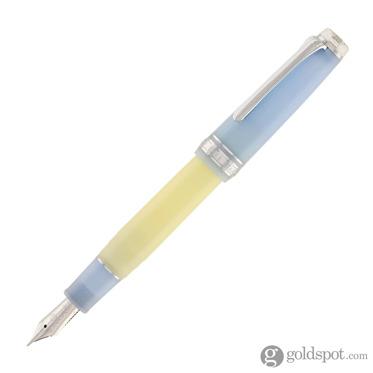 5988-sailor-pro-gear-smoothie-regular-2nd-edition-fountain-pen-in-blue-milkshake-with-rhodium-plating-21kt-gold-nib-3.webp Sailor Pro Gear Smoothie Regular 2nd Edition Fountain Pen in Blue Milkshake with Rhodium Plating - 21kt Gold Nib