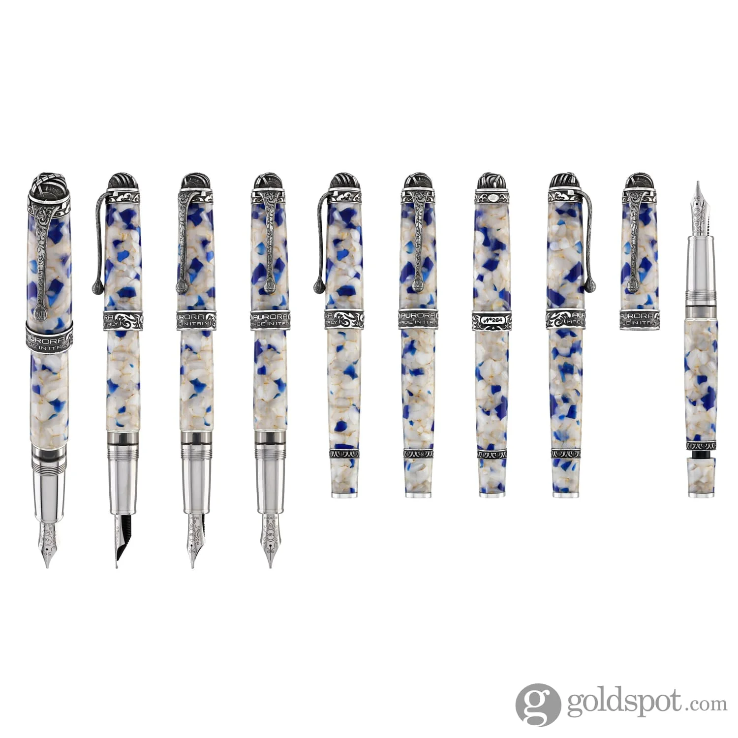 5992-aurora-ancient-maps-fountain-pen-in-fra-mauro-limited-edition-medium-point-9.webp Aurora Ancient Maps Fountain Pen in Fra Mauro - Limited Edition - Medium Point