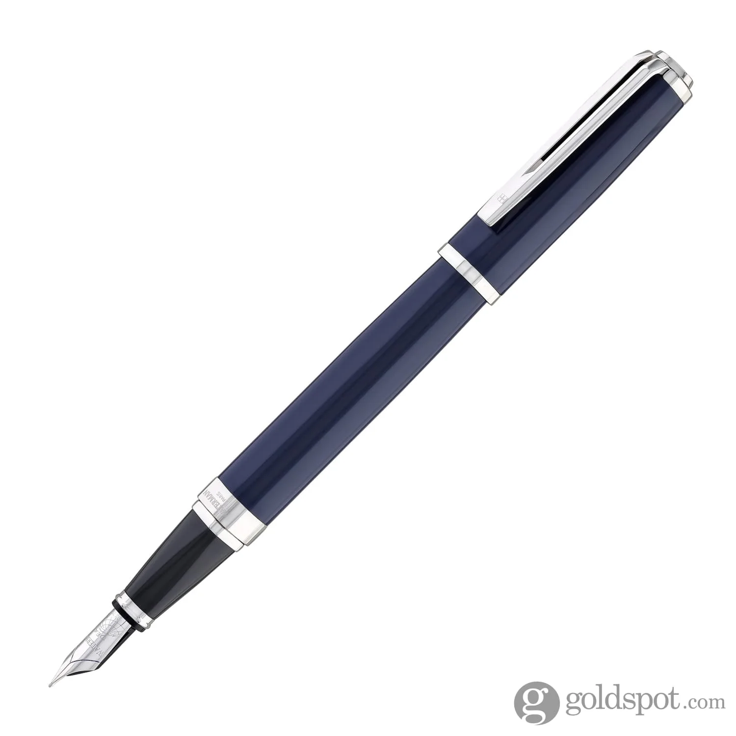 Waterman Exception Fountain Pen in Blue - 18K Gold
