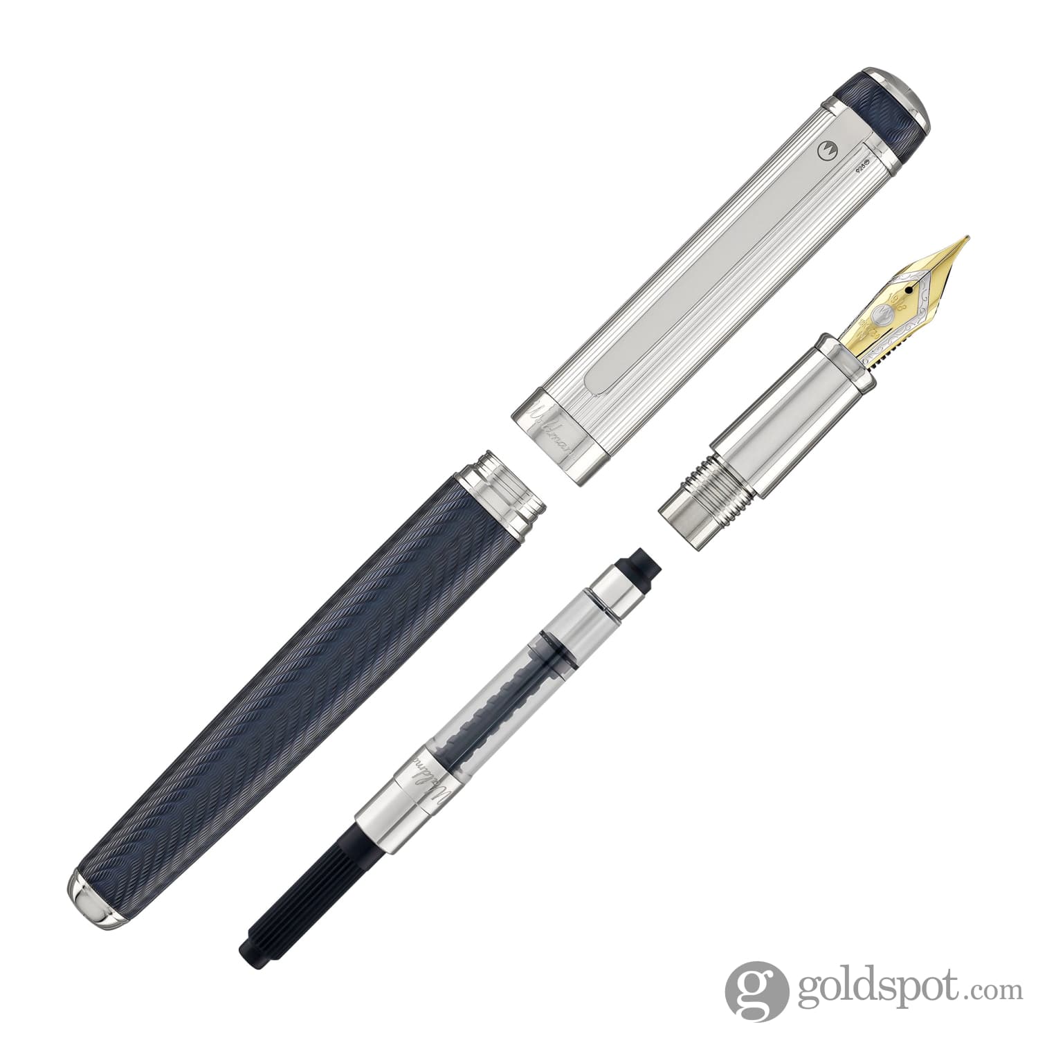 6015-waldmann-grandeur-fountain-pen-in-blue-ocean-wave-7.jpg Waldmann Grandeur Fountain Pen in Blue Ocean Wave