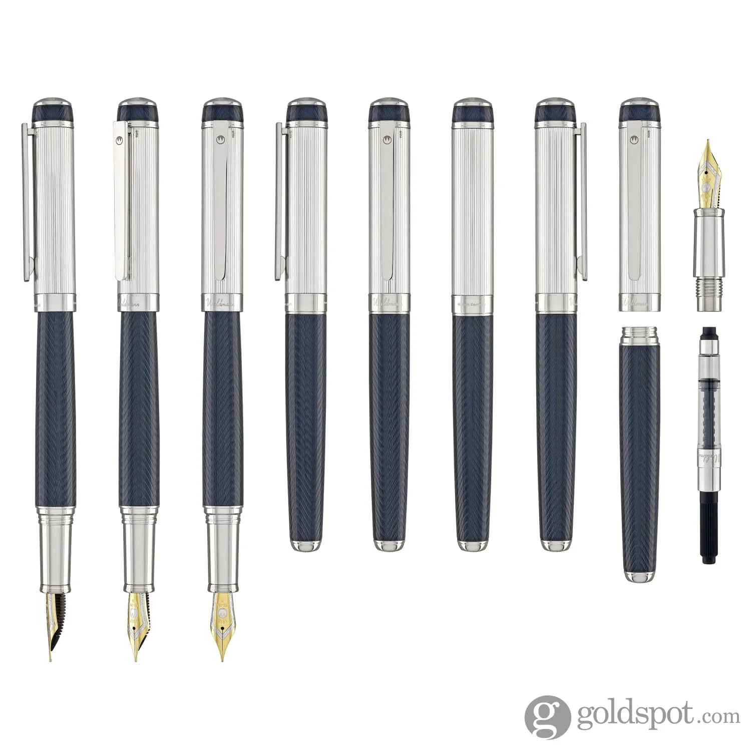6015-waldmann-grandeur-fountain-pen-in-blue-ocean-wave-8.webp Waldmann Grandeur Fountain Pen in Blue Ocean Wave