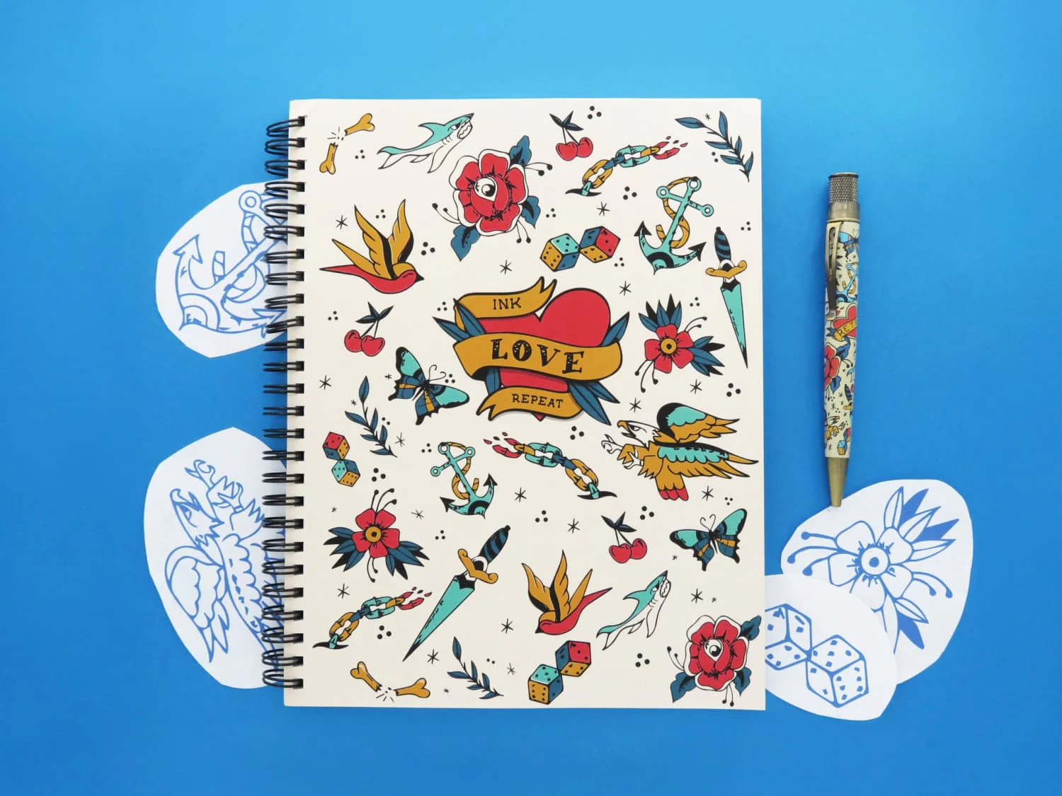 602-retro-51-ink-love-repeat-medium-spiral-sketchbook-1.webp Retro 51 Ink-Love-Repeat Medium Spiral Sketchbook