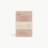 Artik Pack Of 3 Pocket Singer Sewn Notebooks in Almond