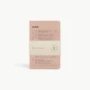 Artik Pack Of 3 Pocket Singer Sewn Notebooks in Almond