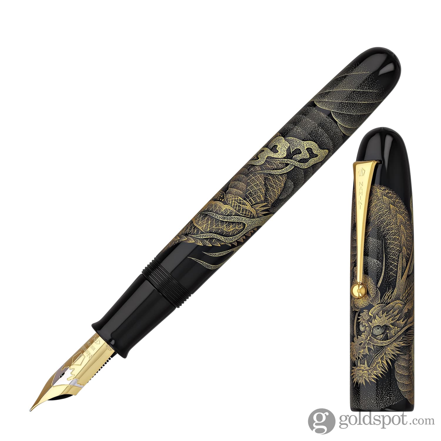 6032-namiki-chinkin-fountain-pen-in-dragon-18k-gold-2.jpg Namiki Chinkin Fountain Pen in Dragon - 18K Gold