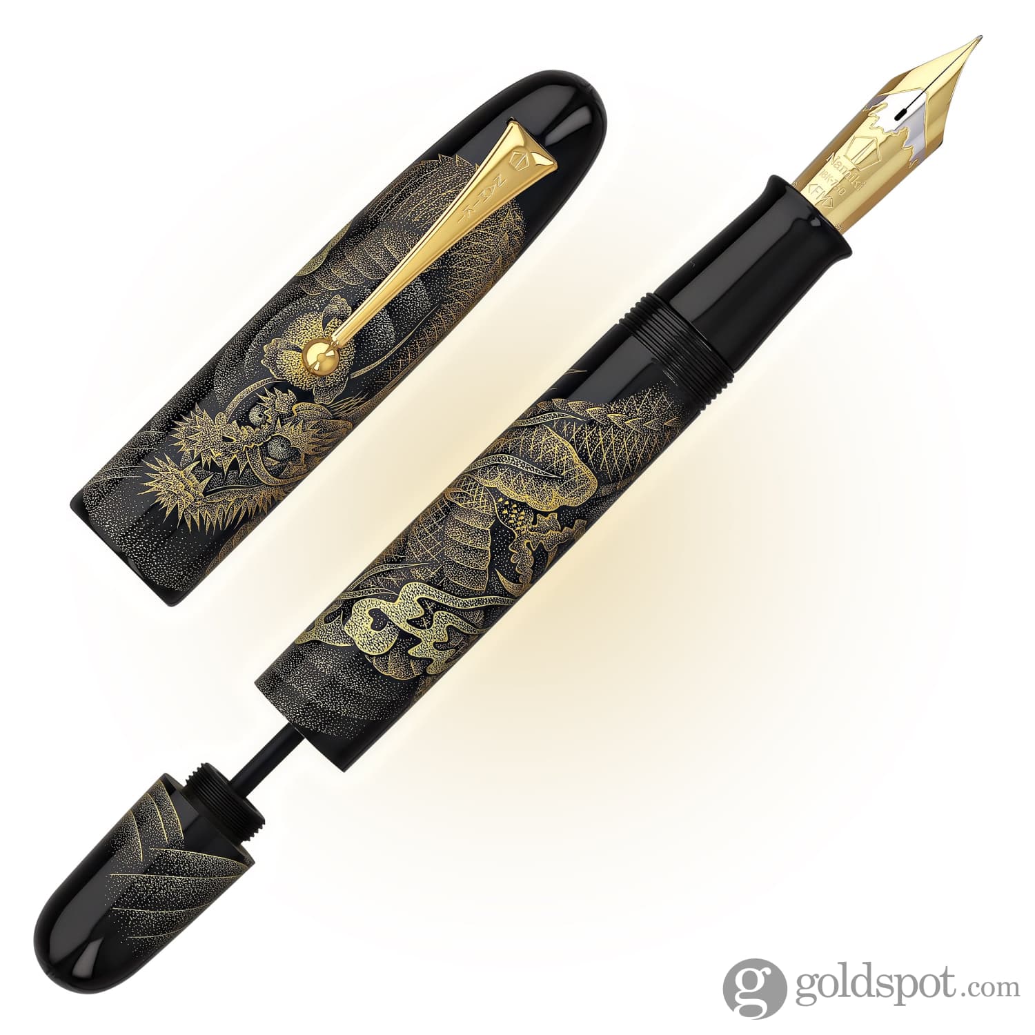 6032-namiki-chinkin-fountain-pen-in-dragon-18k-gold-7.jpg Namiki Chinkin Fountain Pen in Dragon - 18K Gold
