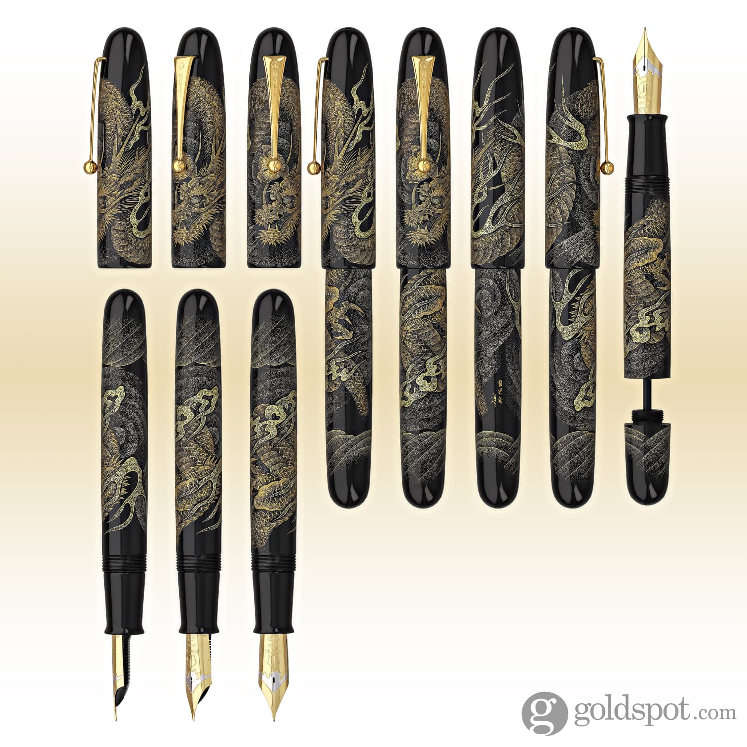 6032-namiki-chinkin-fountain-pen-in-dragon-18k-gold-8.jpg Namiki Chinkin Fountain Pen in Dragon - 18K Gold