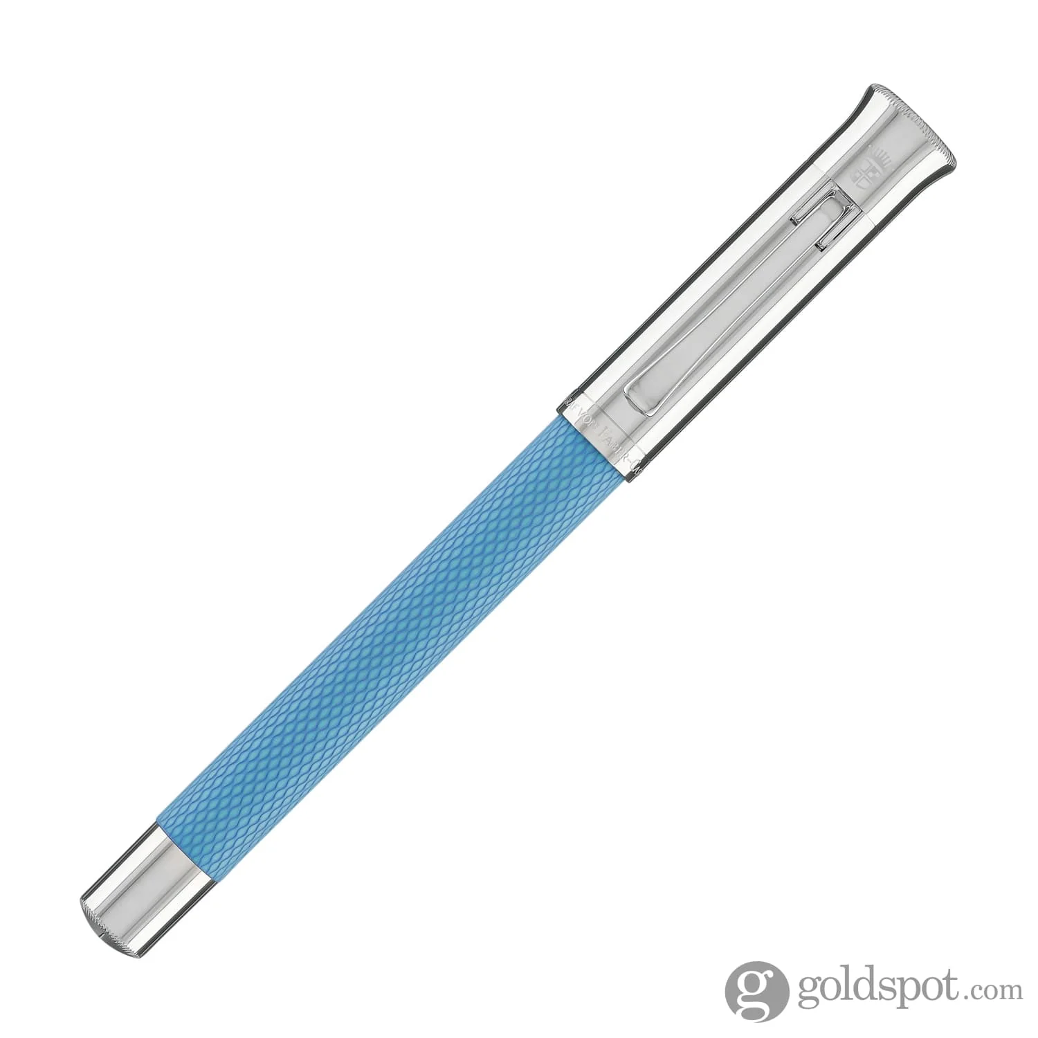 Faber-Castell Guilloche Fountain Pen in Gulf Blue