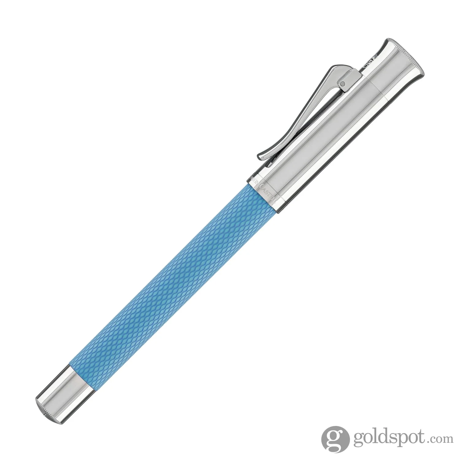 Faber-Castell Guilloche Fountain Pen in Gulf Blue