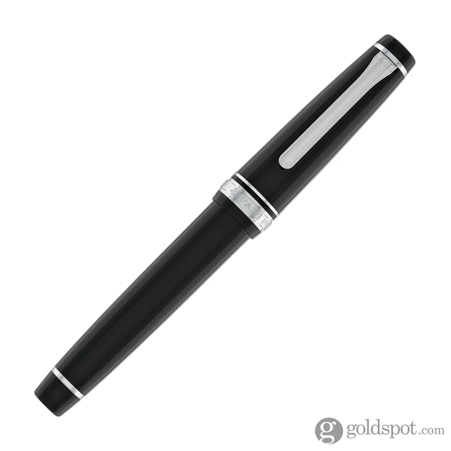 Sailor Pro Gear Standard Fountain Pen in Ginza Silver Matte Grip   21K Gold