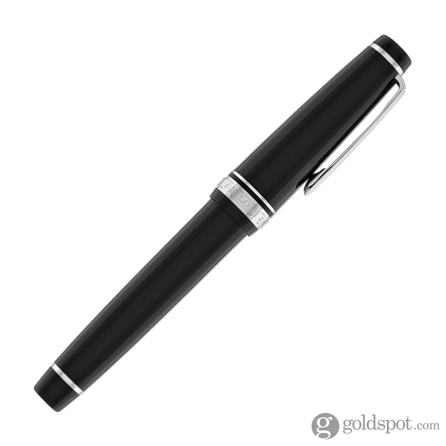 Sailor Pro Gear Standard Fountain Pen in Ginza Silver Matte Grip   21K Gold
