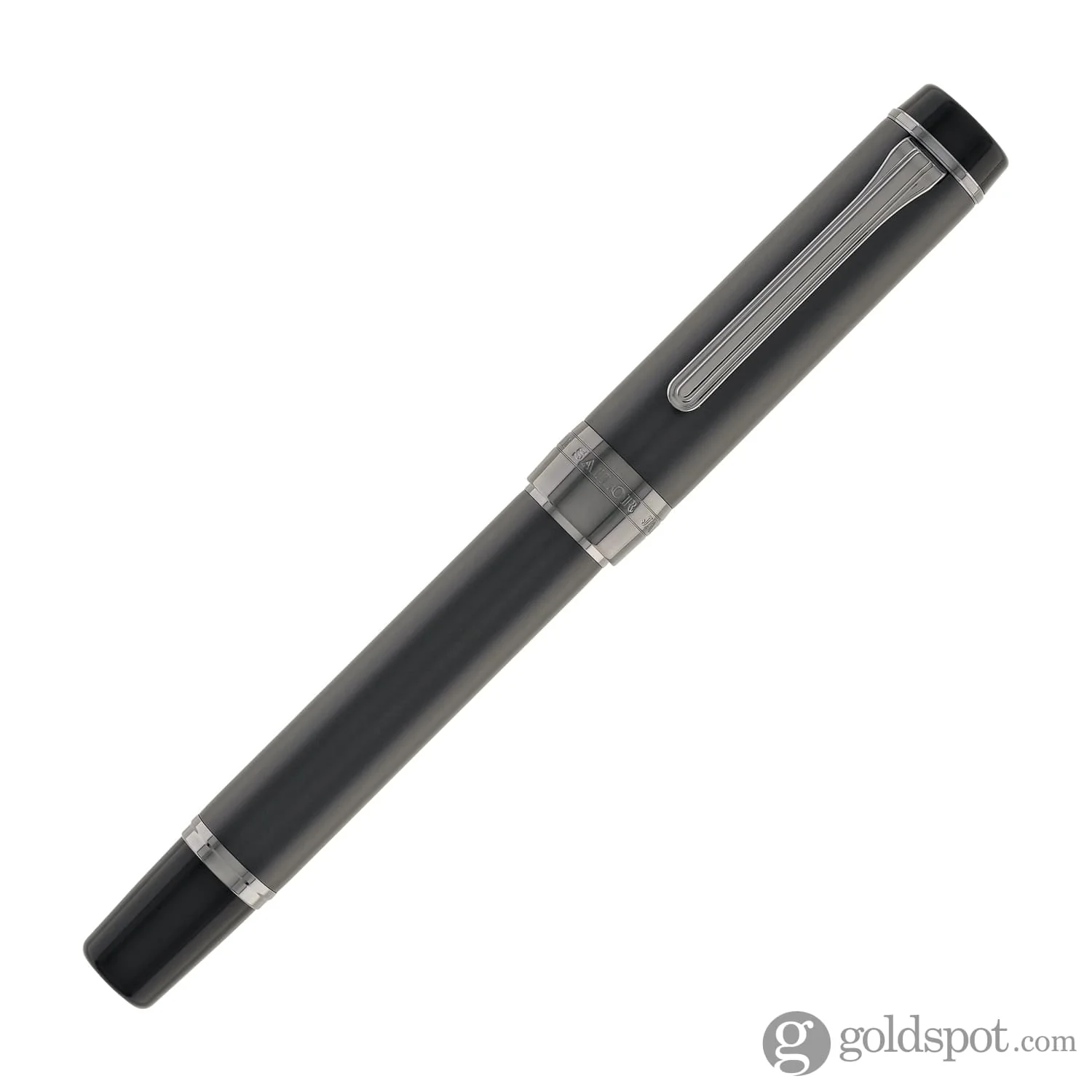 6065-sailor-cylint-fountain-pen-in-matte-black-stainless-steel-21kt-gold-nib-2.webp Sailor Cylint Fountain Pen in Matte Black Stainless Steel - 21kt Gold Nib
