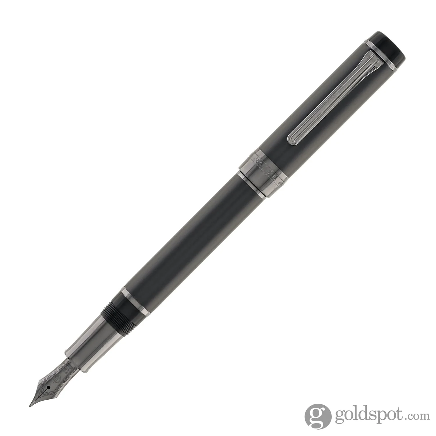 6065-sailor-cylint-fountain-pen-in-matte-black-stainless-steel-21kt-gold-nib-3.webp Sailor Cylint Fountain Pen in Matte Black Stainless Steel - 21kt Gold Nib