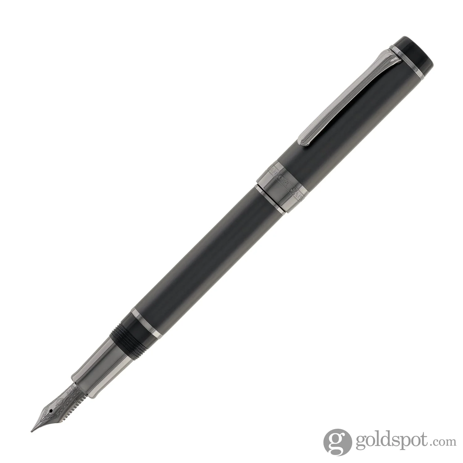 6065-sailor-cylint-fountain-pen-in-matte-black-stainless-steel-21kt-gold-nib-4.webp Sailor Cylint Fountain Pen in Matte Black Stainless Steel - 21kt Gold Nib