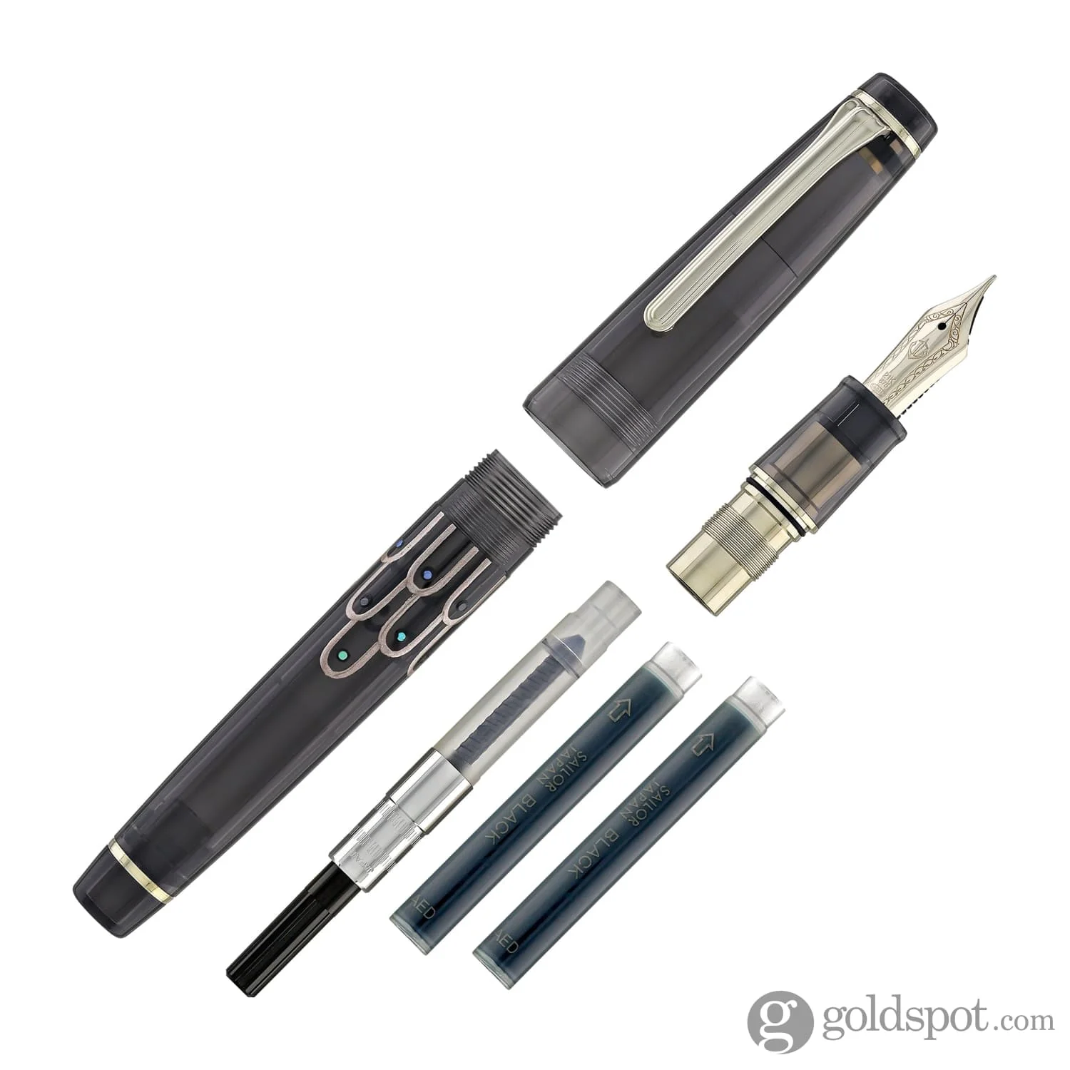 6071-sailor-classic-ko-fountain-pen-in-ala-sv-21kt-gold-medium-fine-nib-7.webp Sailor Classic Ko' Fountain Pen in Ala SV - 21kt Gold Medium Fine Nib