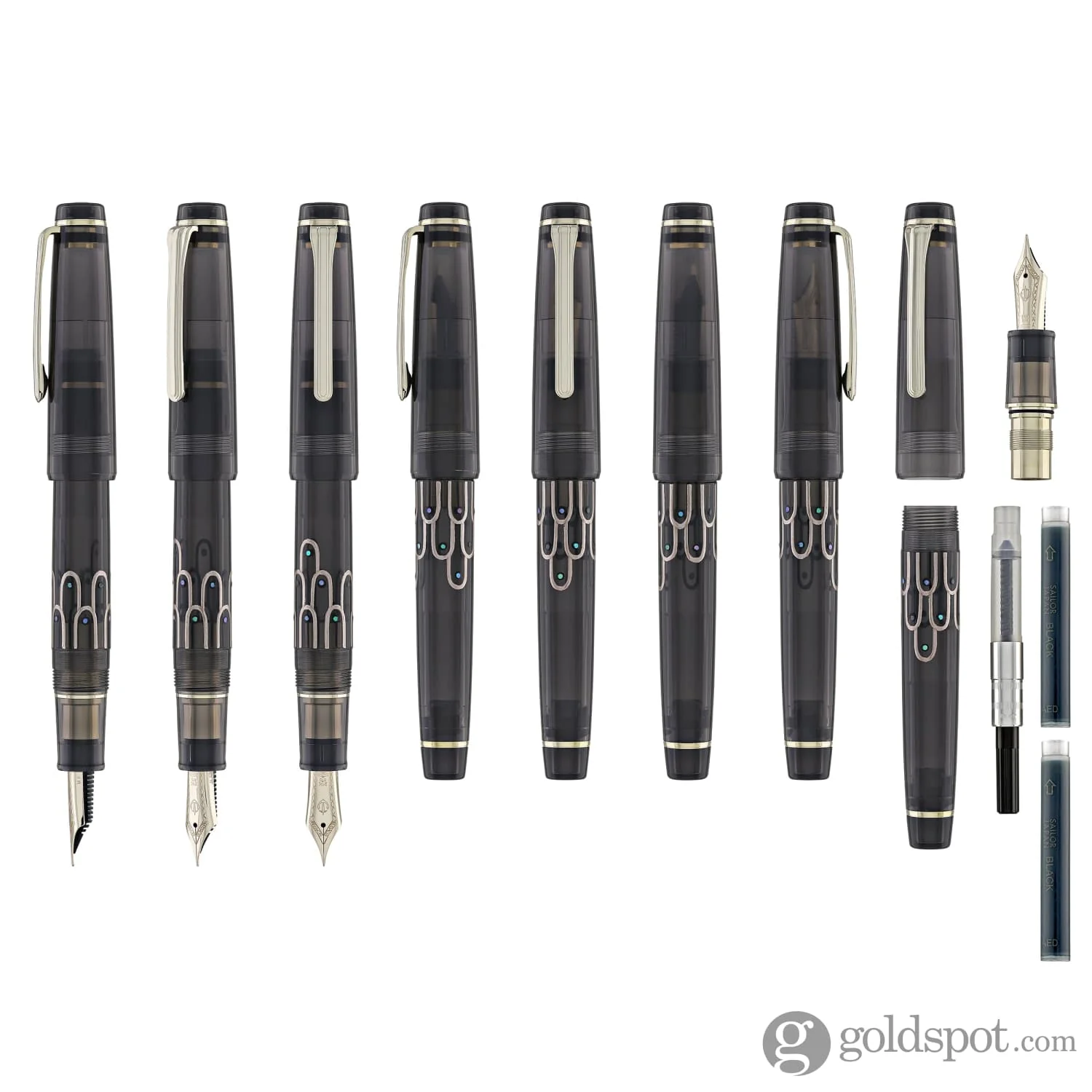 6071-sailor-classic-ko-fountain-pen-in-ala-sv-21kt-gold-medium-fine-nib-8.webp Sailor Classic Ko' Fountain Pen in Ala SV - 21kt Gold Medium Fine Nib