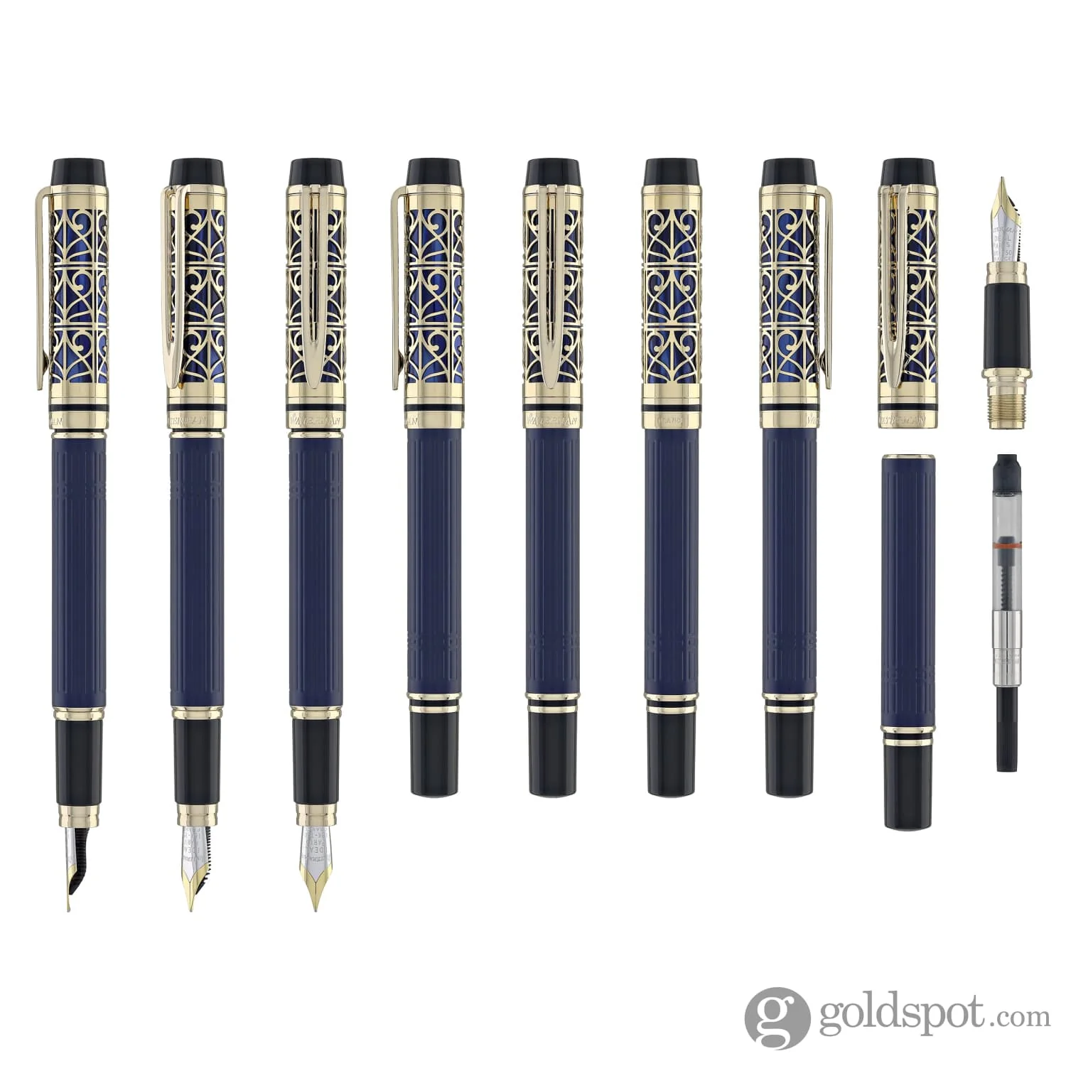 6076-waterman-man-limited-edition-fountain-pen-in-bleu-de-paris-8.webp Waterman Man Limited Edition Fountain Pen in Bleu De Paris