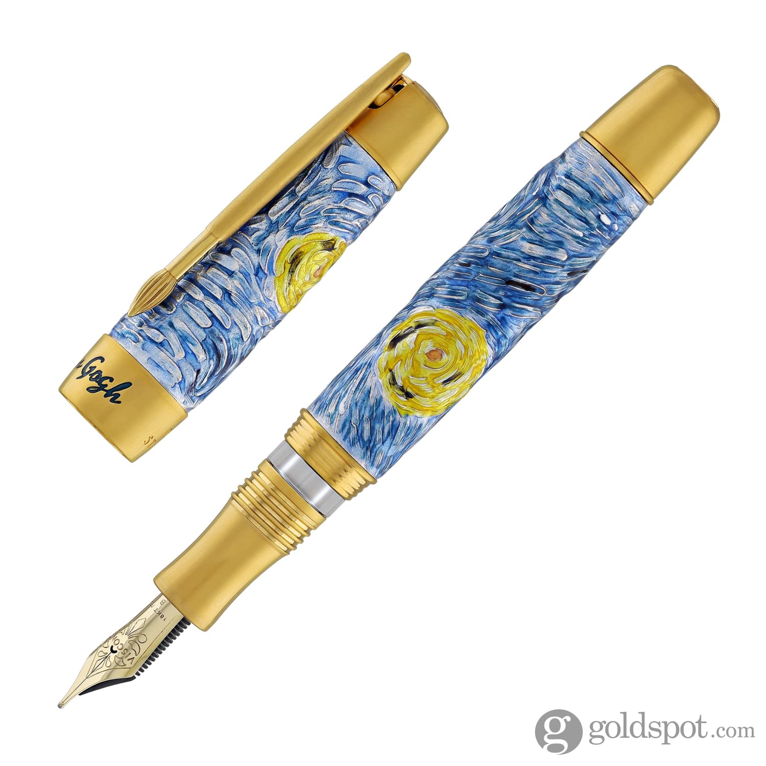 6079-visconti-van-gogh-fountain-pen-in-dreaming-starry-night-limited-edition-3.jpg Visconti Van Gogh Fountain Pen in Dreaming Starry Night - Limited Edition