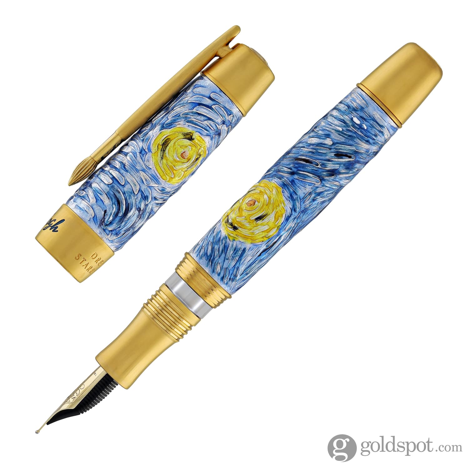 6079-visconti-van-gogh-fountain-pen-in-dreaming-starry-night-limited-edition-4.jpg Visconti Van Gogh Fountain Pen in Dreaming Starry Night - Limited Edition
