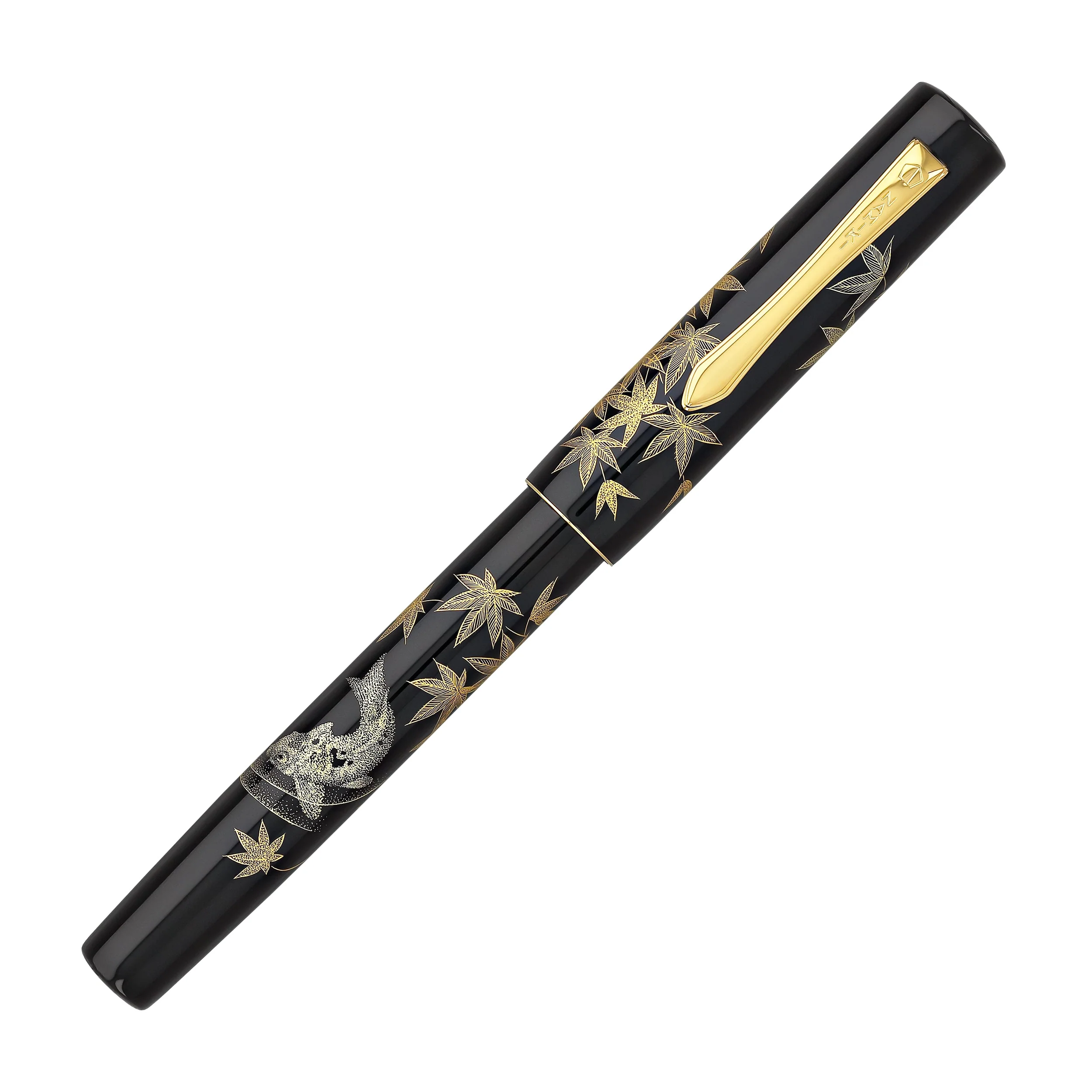 6085-namiki-chinkin-fountain-pen-in-kinshu-18k-gold-4.webp Namiki Chinkin Fountain Pen in Kinshu - 18K Gold