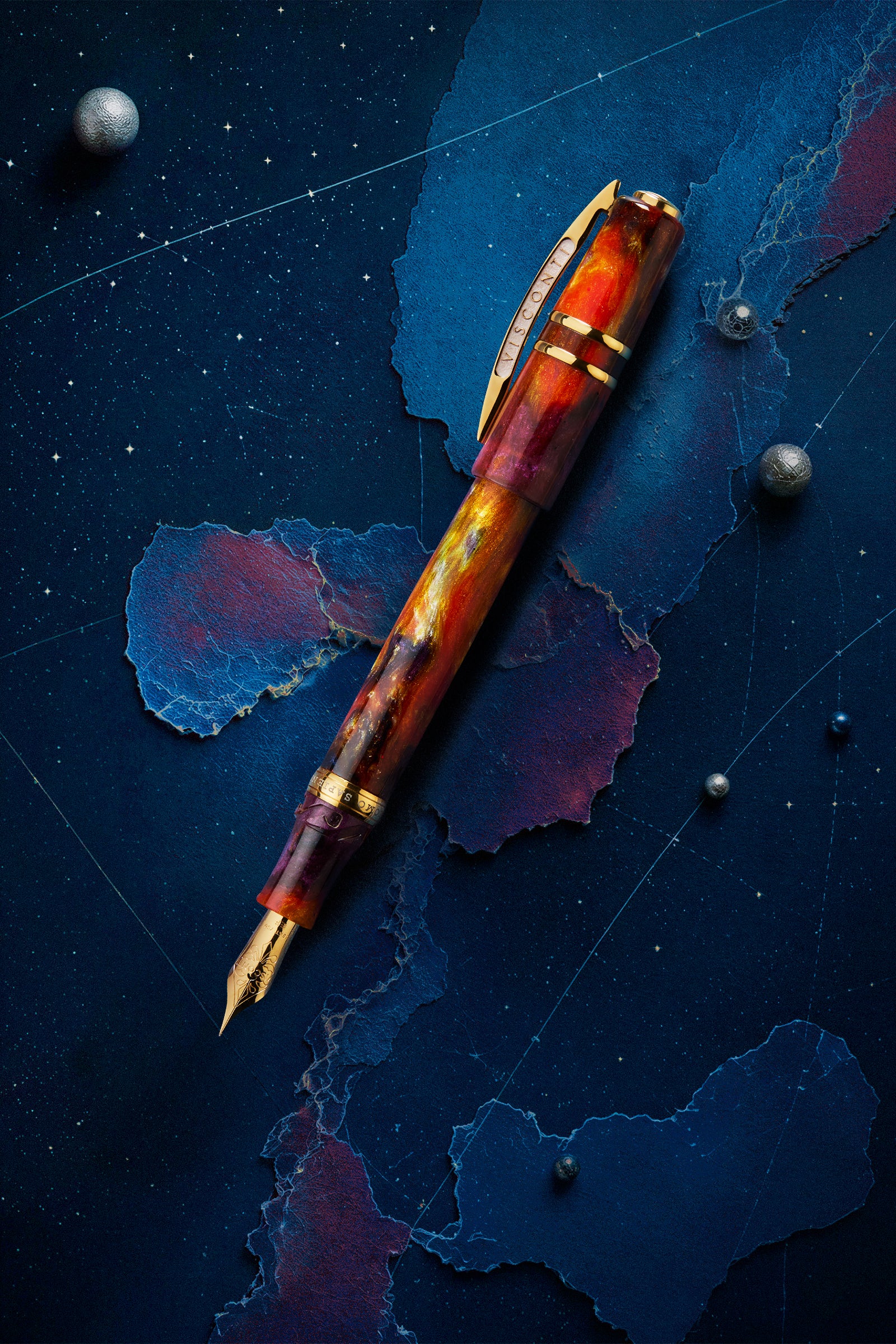 6090-visconti-homo-sapiens-nebula-fountain-pen-in-orion-limited-edition-2.jpg Visconti Homo Sapiens Nebula Fountain Pen in Orion - Limited Edition