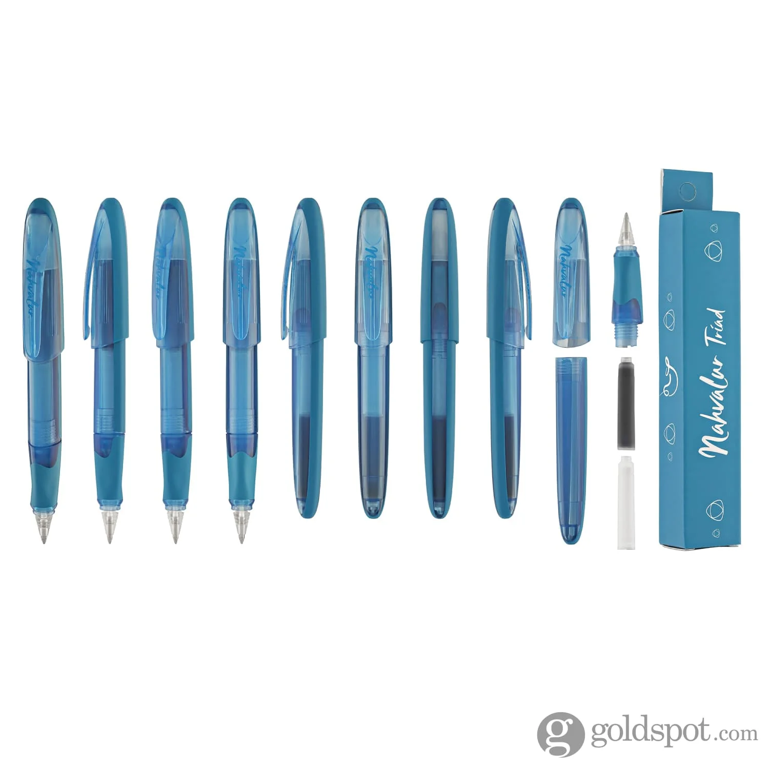 613-nahvalur-triad-rollerball-pen-in-blue-9.webp Nahvalur Triad Rollerball Pen in Blue